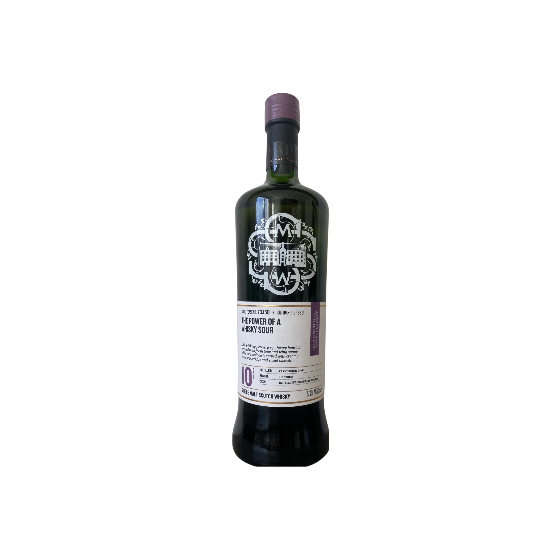 The Scotch Malt Whisky Society 2011 10 Years Single Malt Whisky