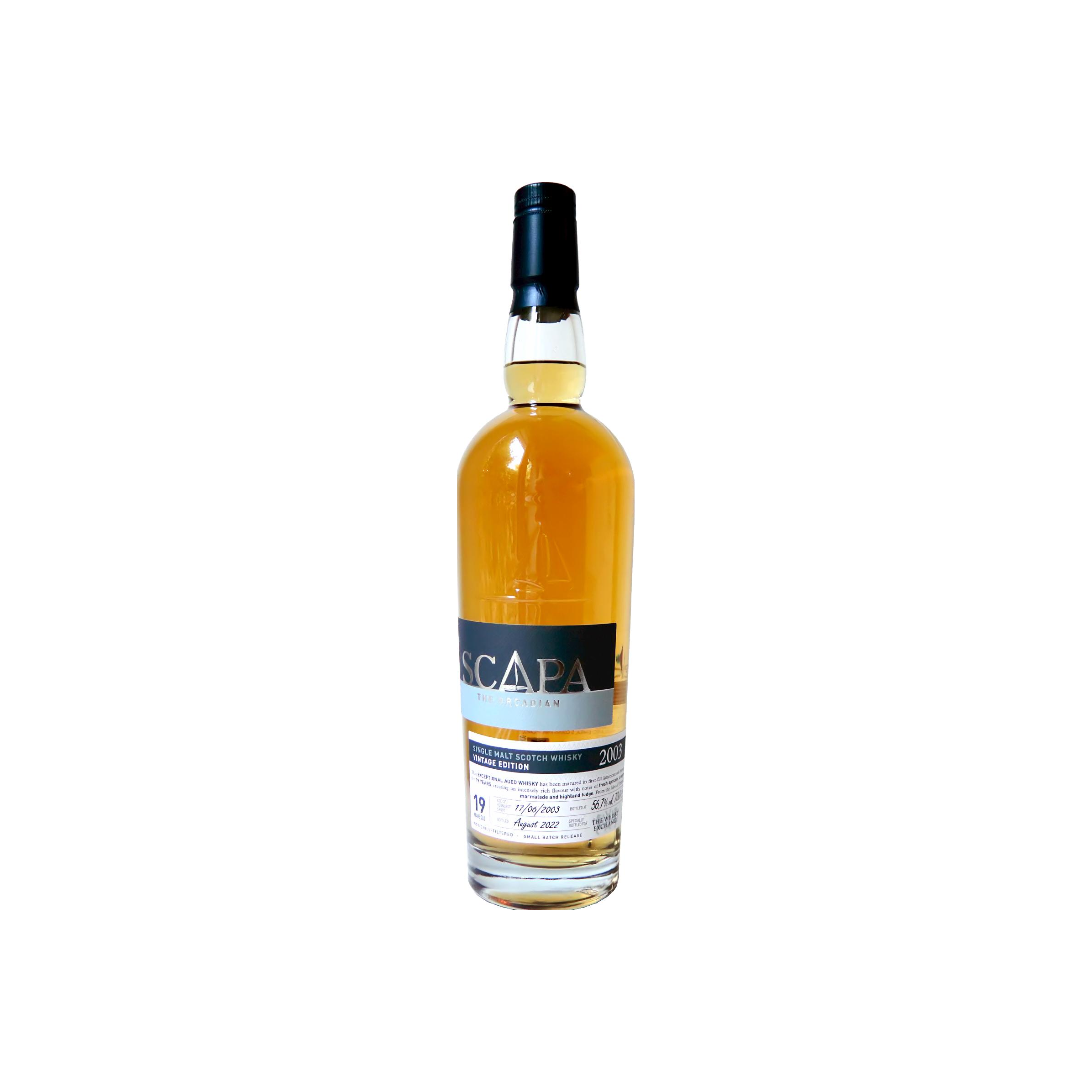 Scapa 2003 19 Years Single Malt Whisky