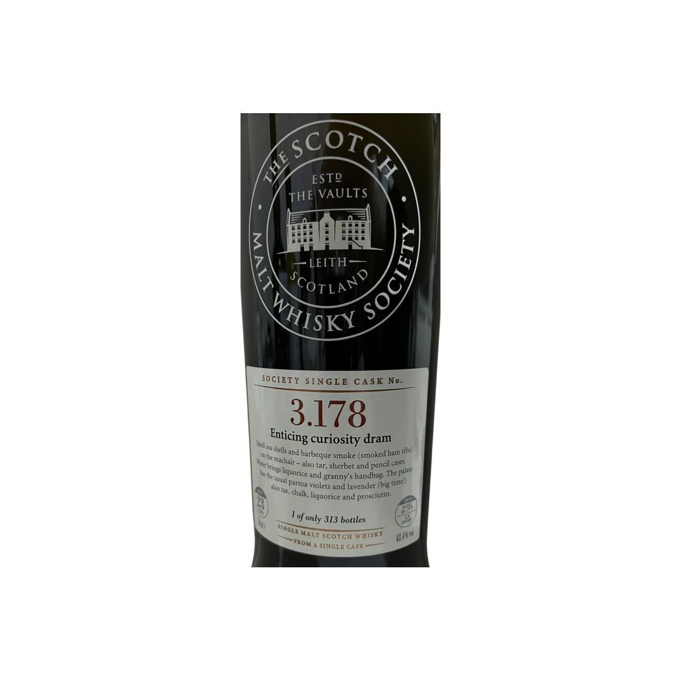 The Scotch Malt Whisky Society 1987 23 Years Single Malt Whisky