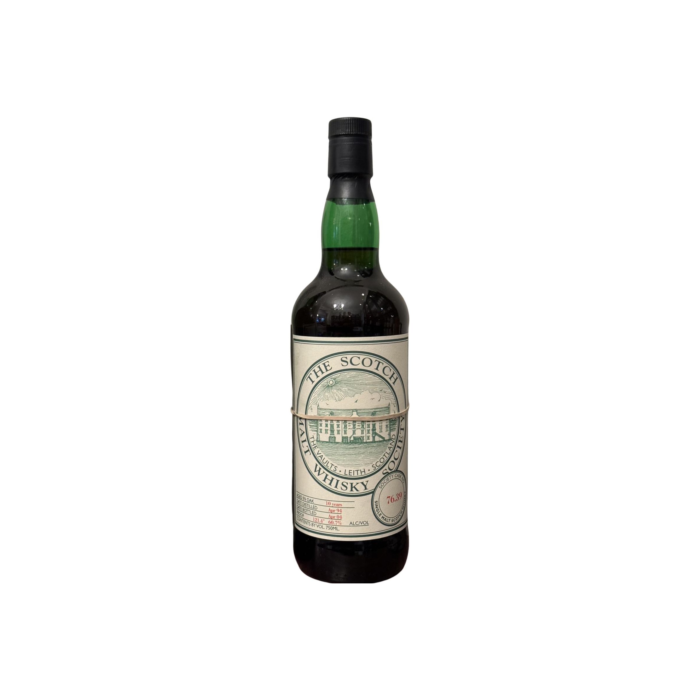 The Scotch Malt Whisky Society 1994 10 Years Single Malt Whisky