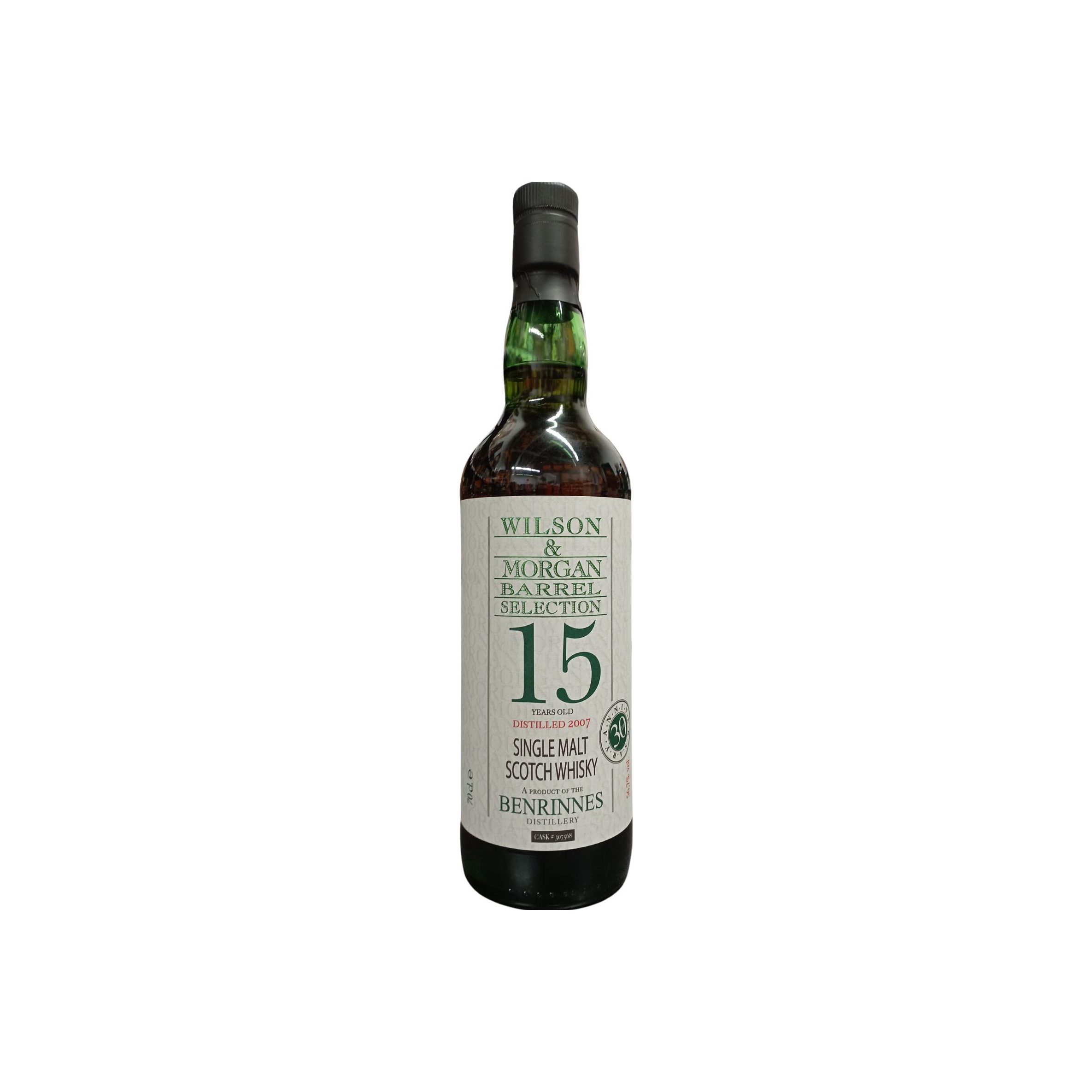 Benrinnes Barrel Selection 2007 15 Years Single Malt Whisky