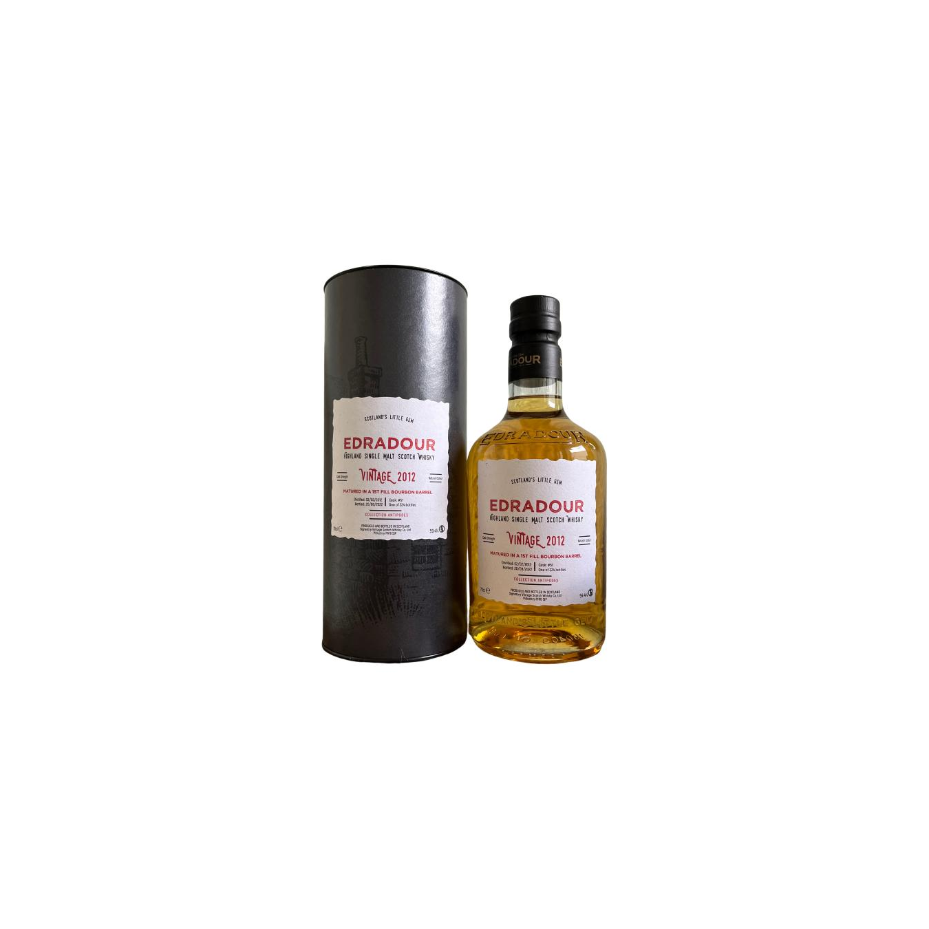 Edradour 2012 10 Years Single Malt Whisky 2
