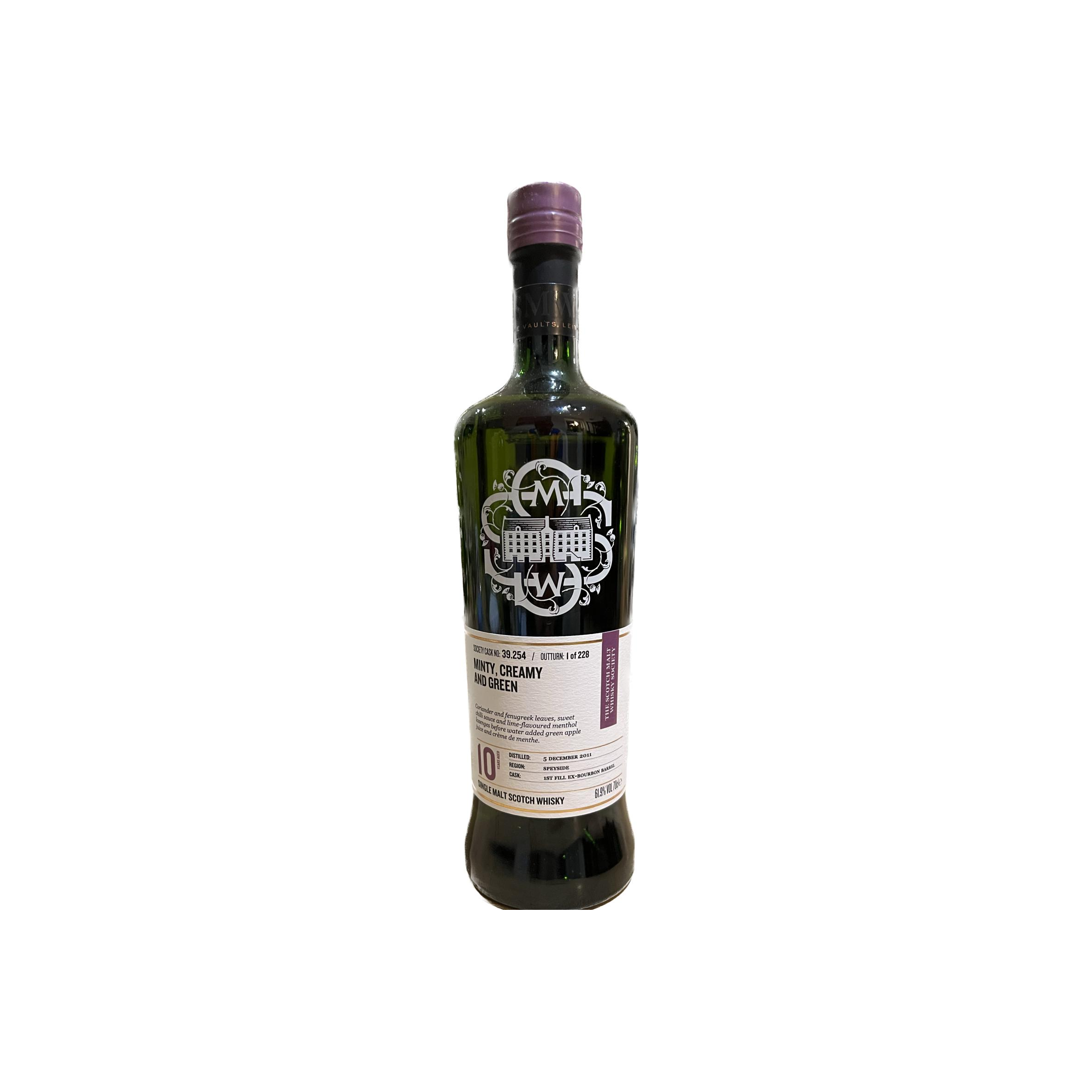 The Scotch Malt Whisky Society 2011 10 Years Single Malt Whisky
