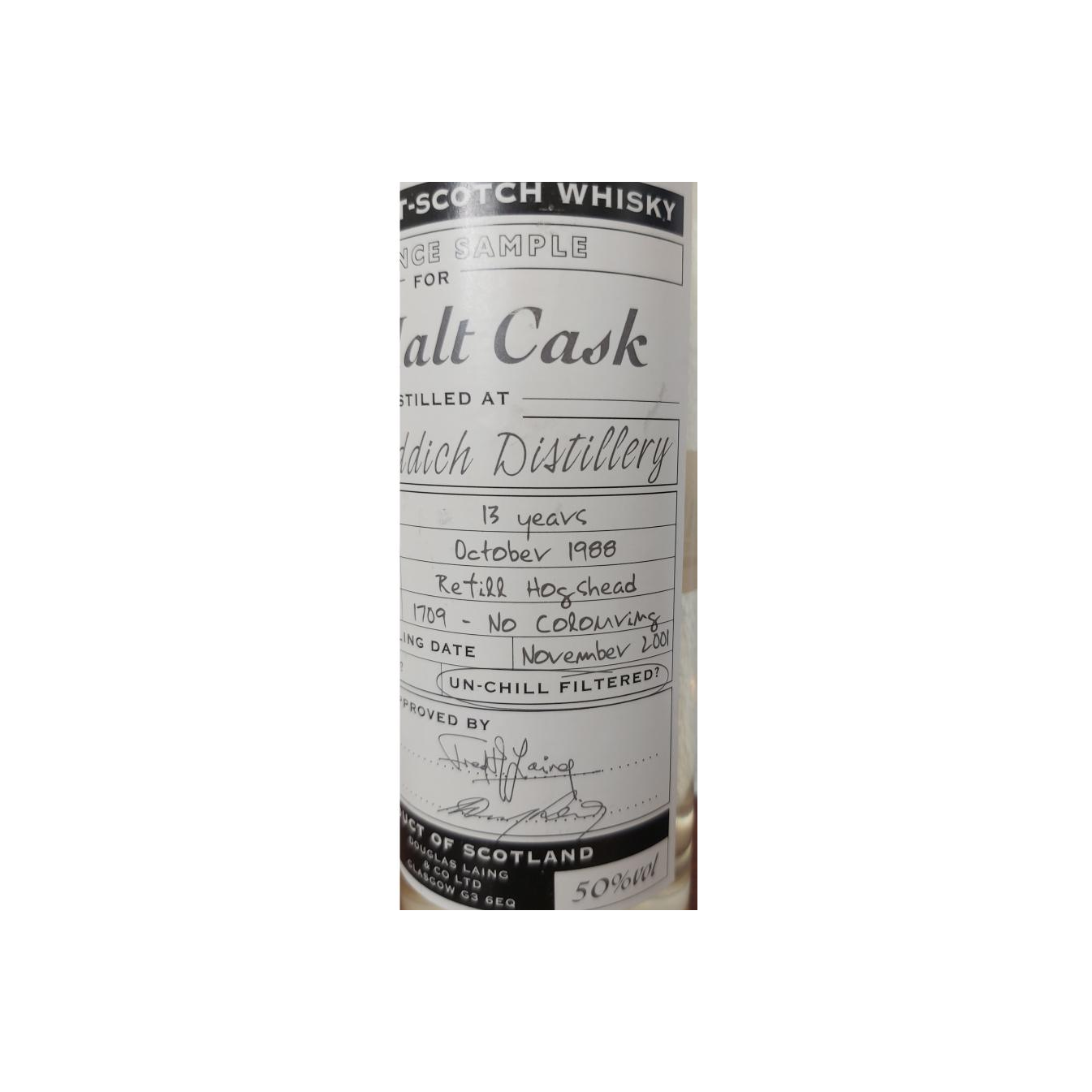 Bruichladdich 1988 13 Years Single Malt Whisky 3