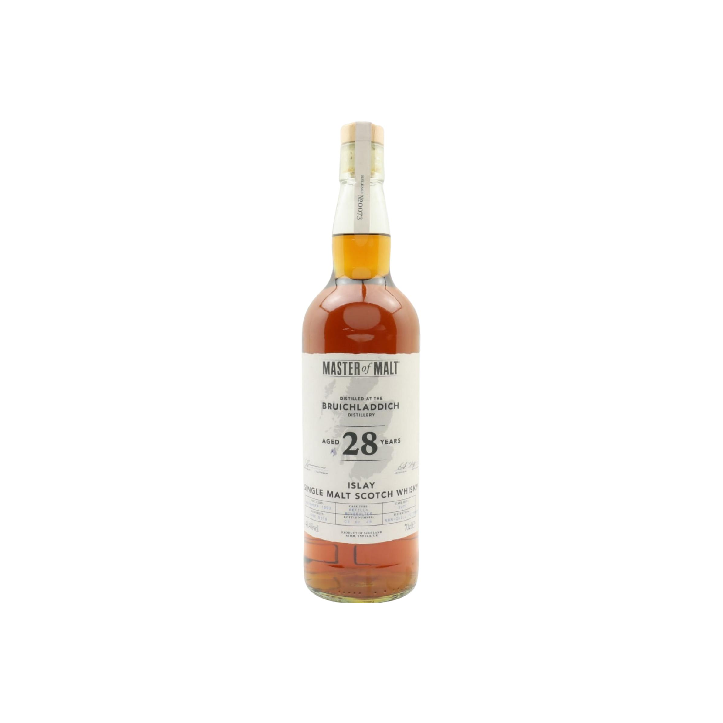 Bruichladdich 1990 28 Years Single Malt Whisky