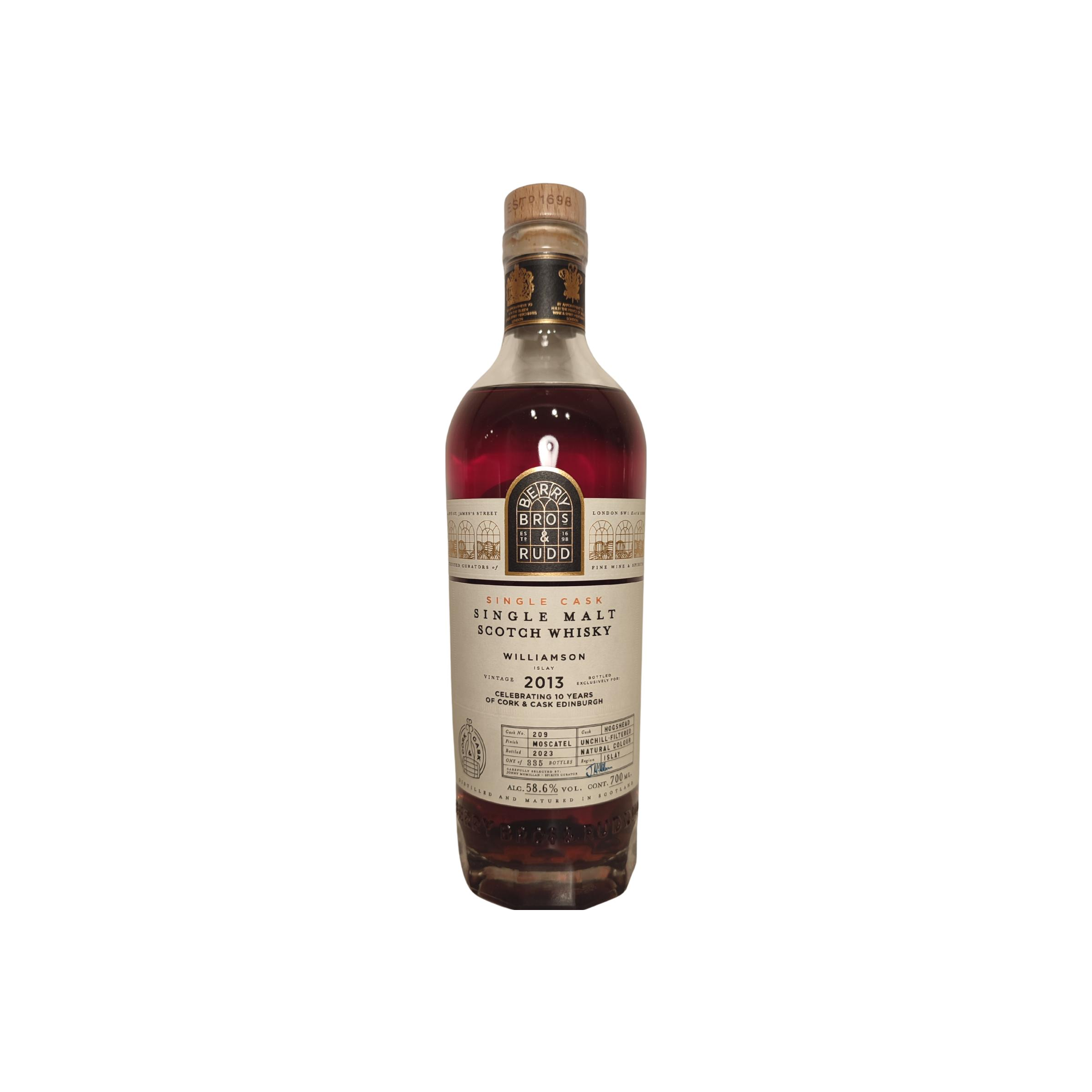 Berry Bros. & Rudd Single Cask 2013 10 Years Single Malt Whisky
