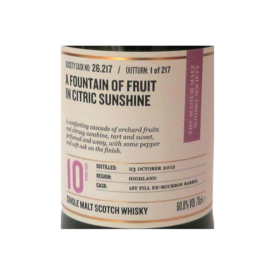 The Scotch Malt Whisky Society 2012 10 Years Single Malt Whisky 3