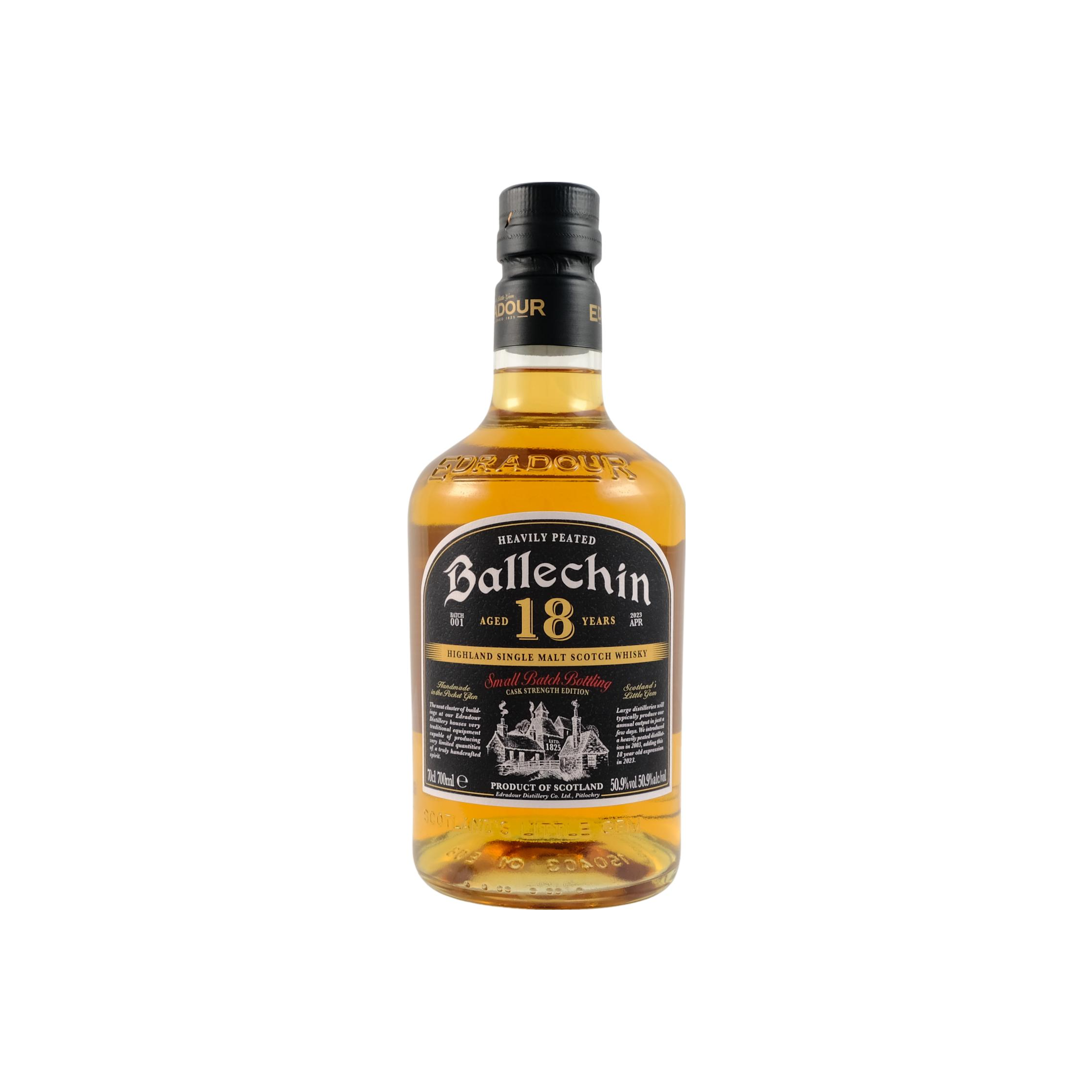 Edradour 18 Years Single Malt Whisky