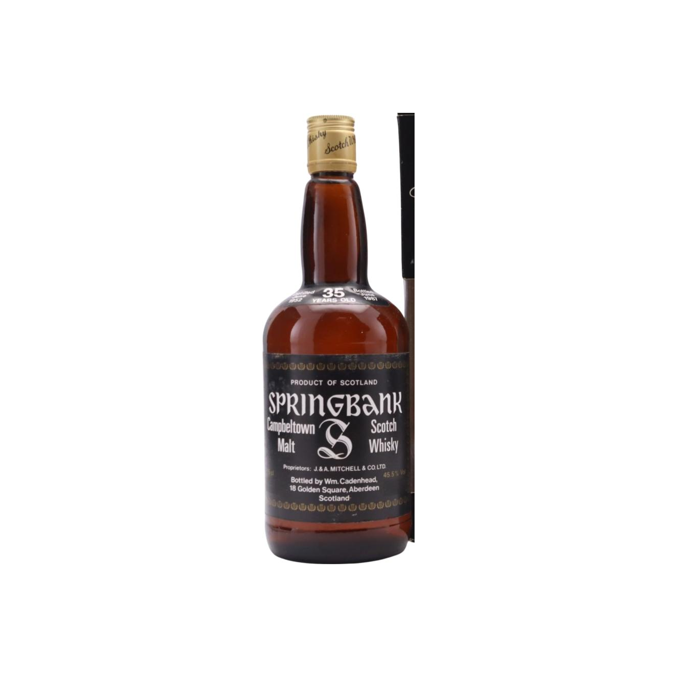 Springbank 1952 35 Years Single Malt Whisky