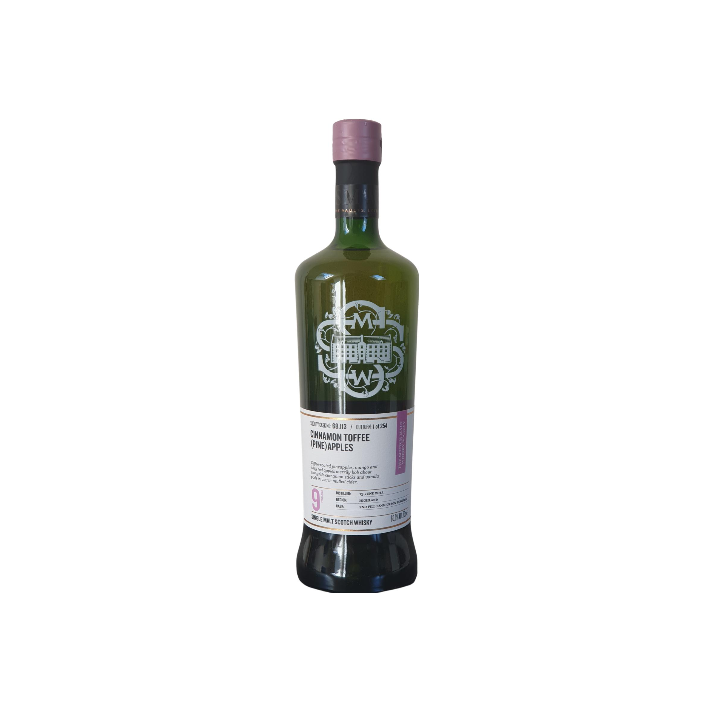 The Scotch Malt Whisky Society 2013 9 Years Single Malt Whisky