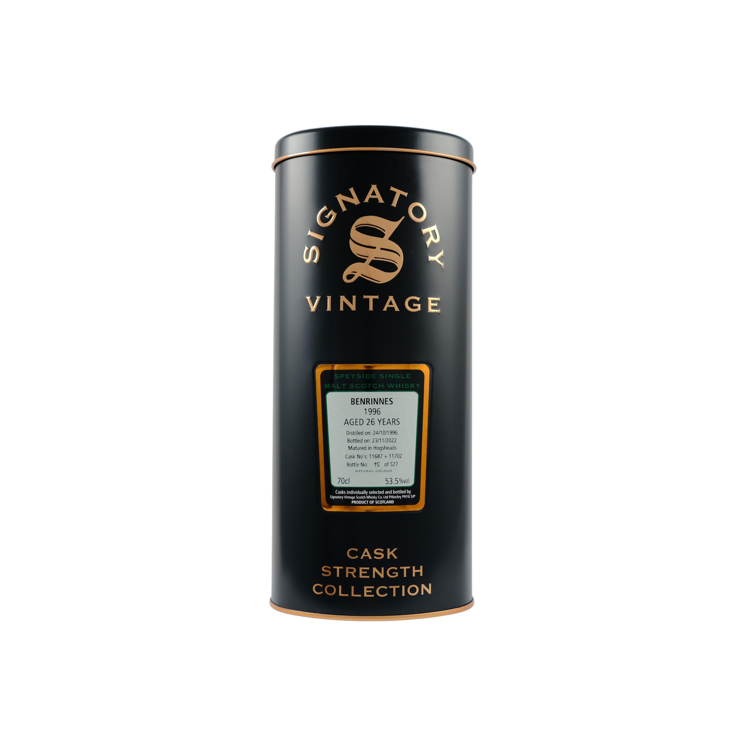 Signatory Vintage Cask Strength Collection 1996 26 Years Single Malt Whisky 2