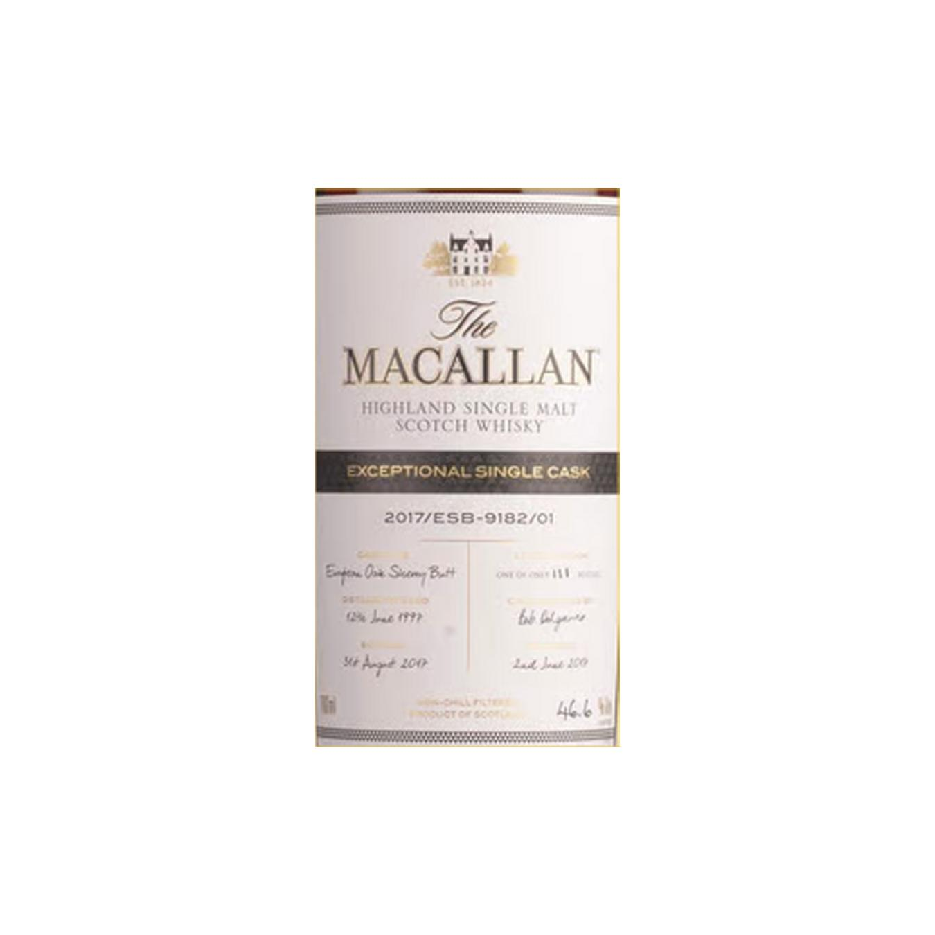 The Macallan 1997 20 Years Single Malt Whisky