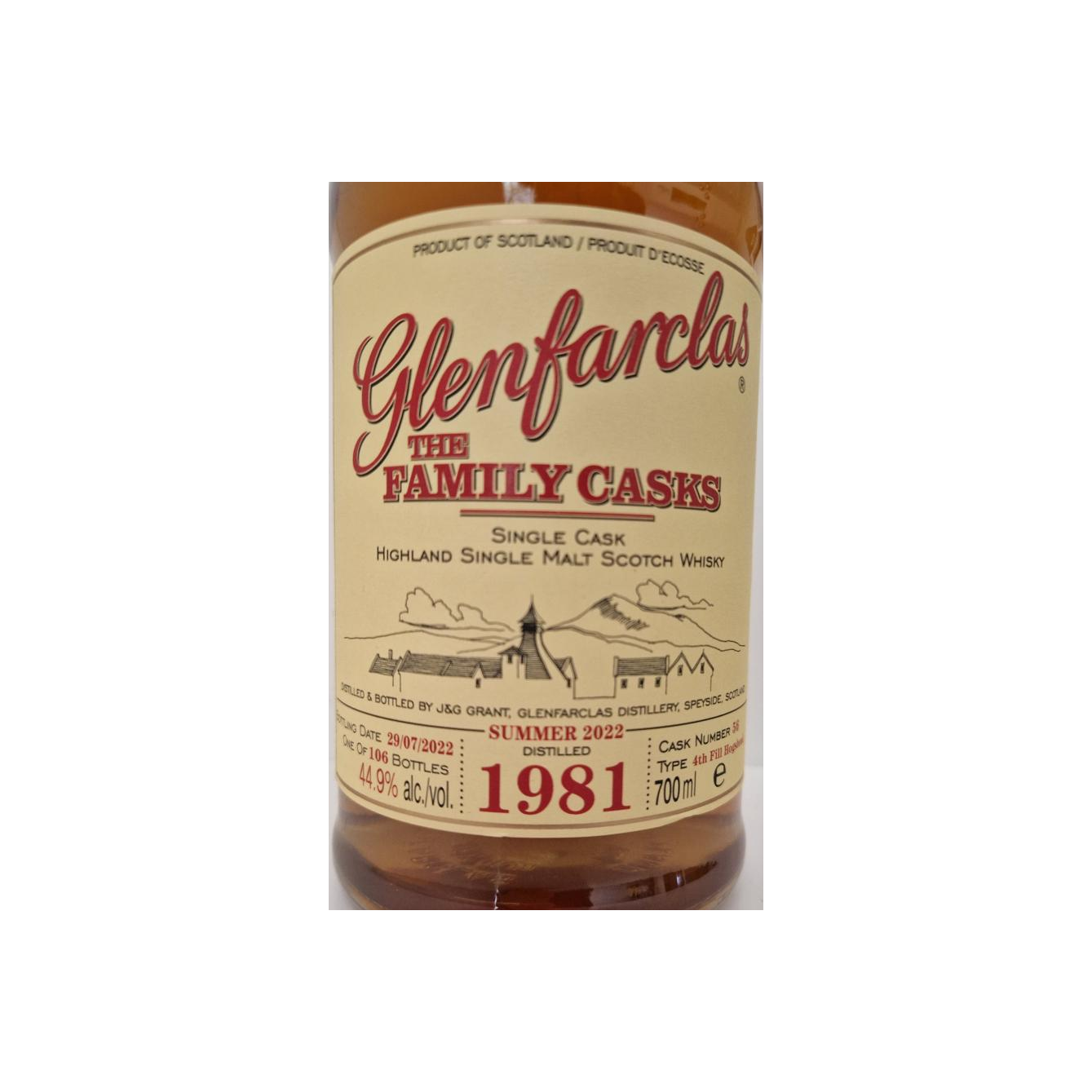 Glenfarclas 1981 41 Years Single Malt Whisky 2