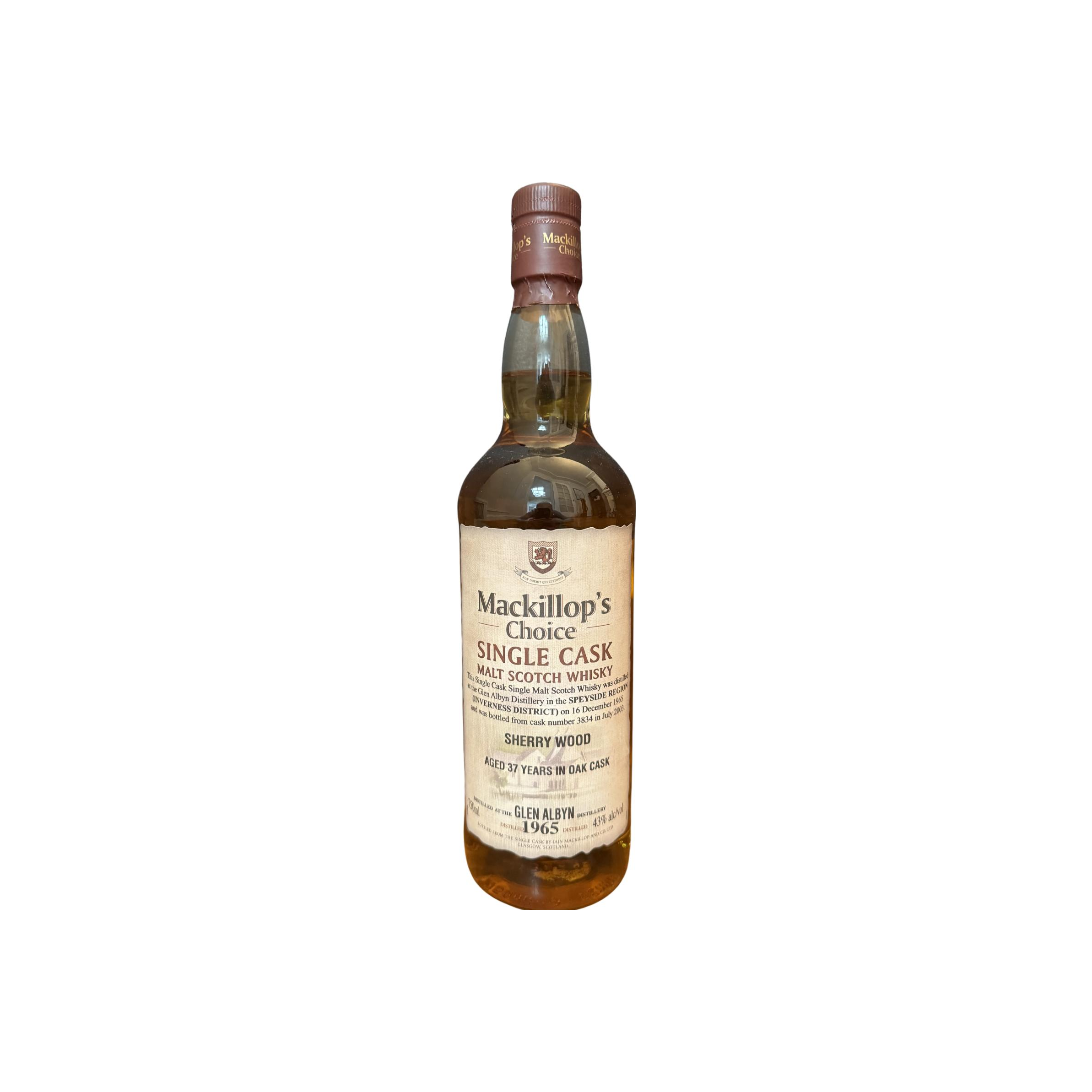 The Scotch Malt Whisky Society Single Cask 1965 37 Years Single Malt Whisky