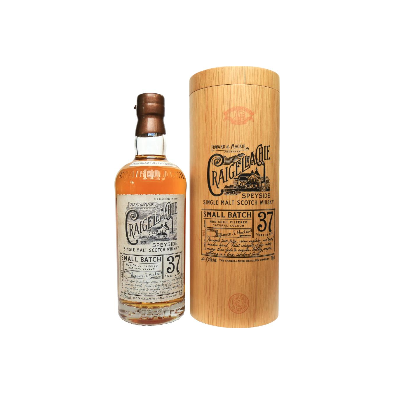 Craigellachie Small Batch 37 Years Single Malt Whisky 2