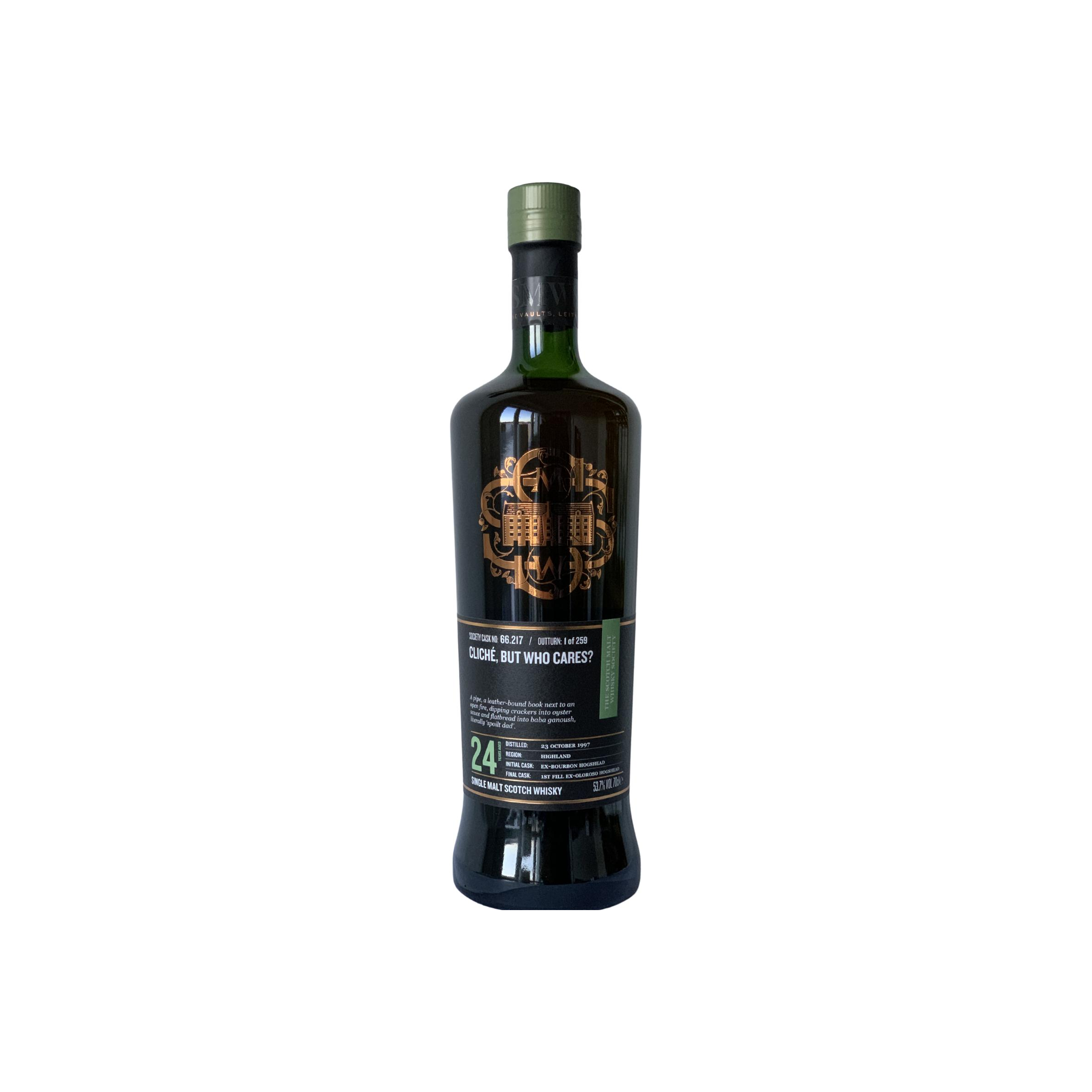 The Scotch Malt Whisky Society 1997 24 Years Single Malt Whisky