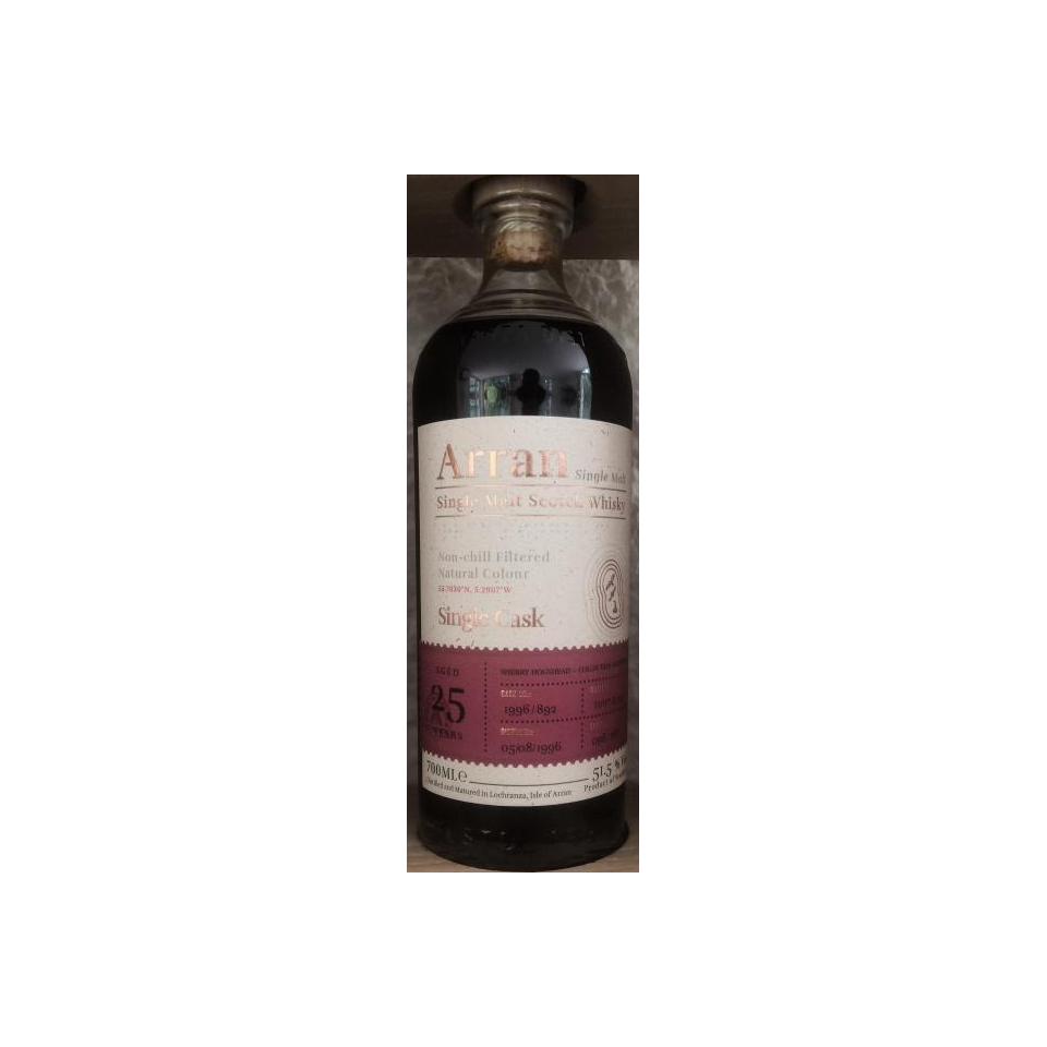 Arran Single Cask 1996 25 Years Single Malt Whisky 2