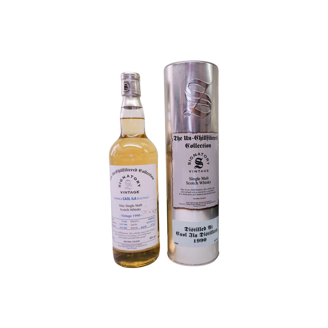 Caol Ila The Un-Chillfiltered Collection 1990 14 Years Single Malt Whisky 2