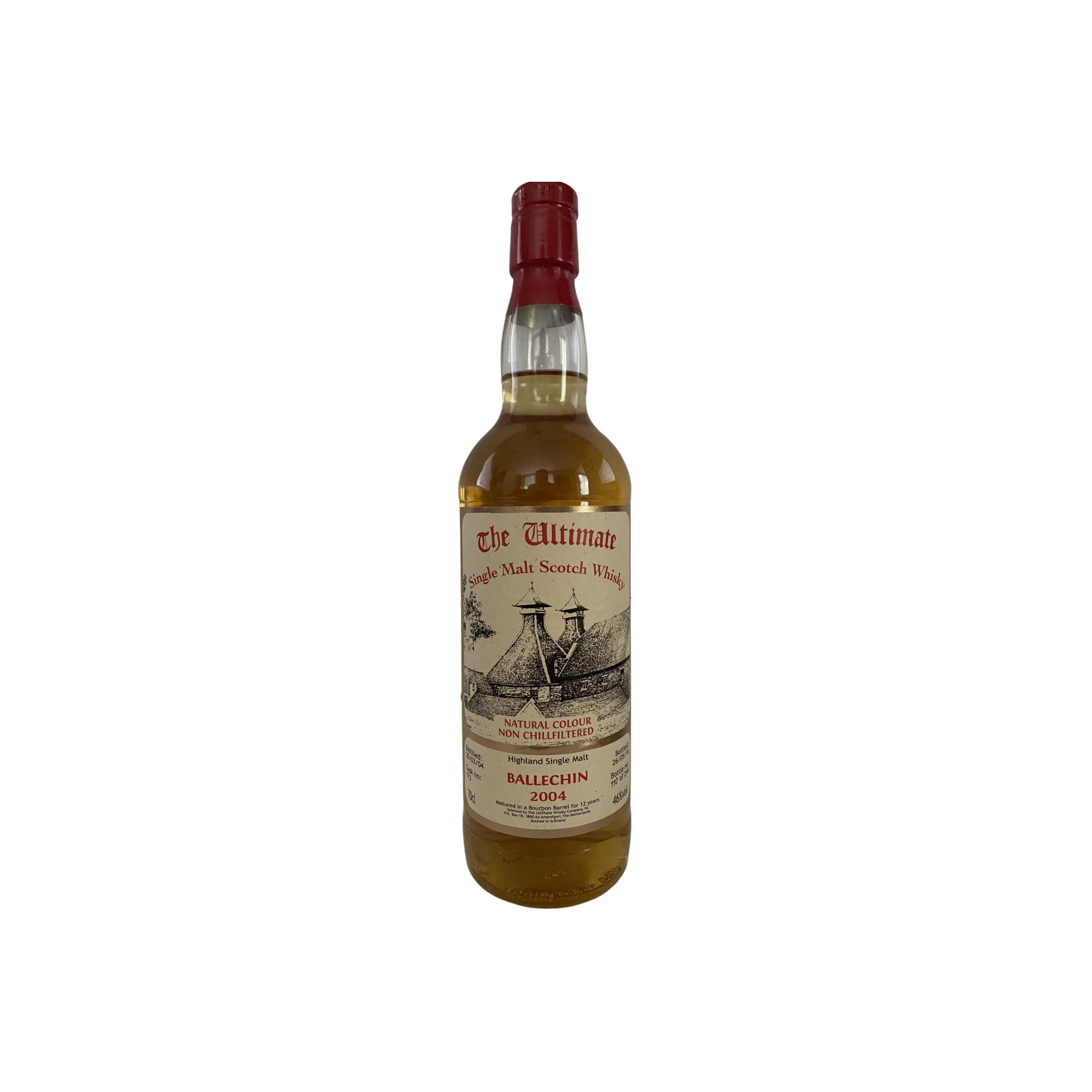 Edradour The Ultimate 2004 12 Years Single Malt Whisky