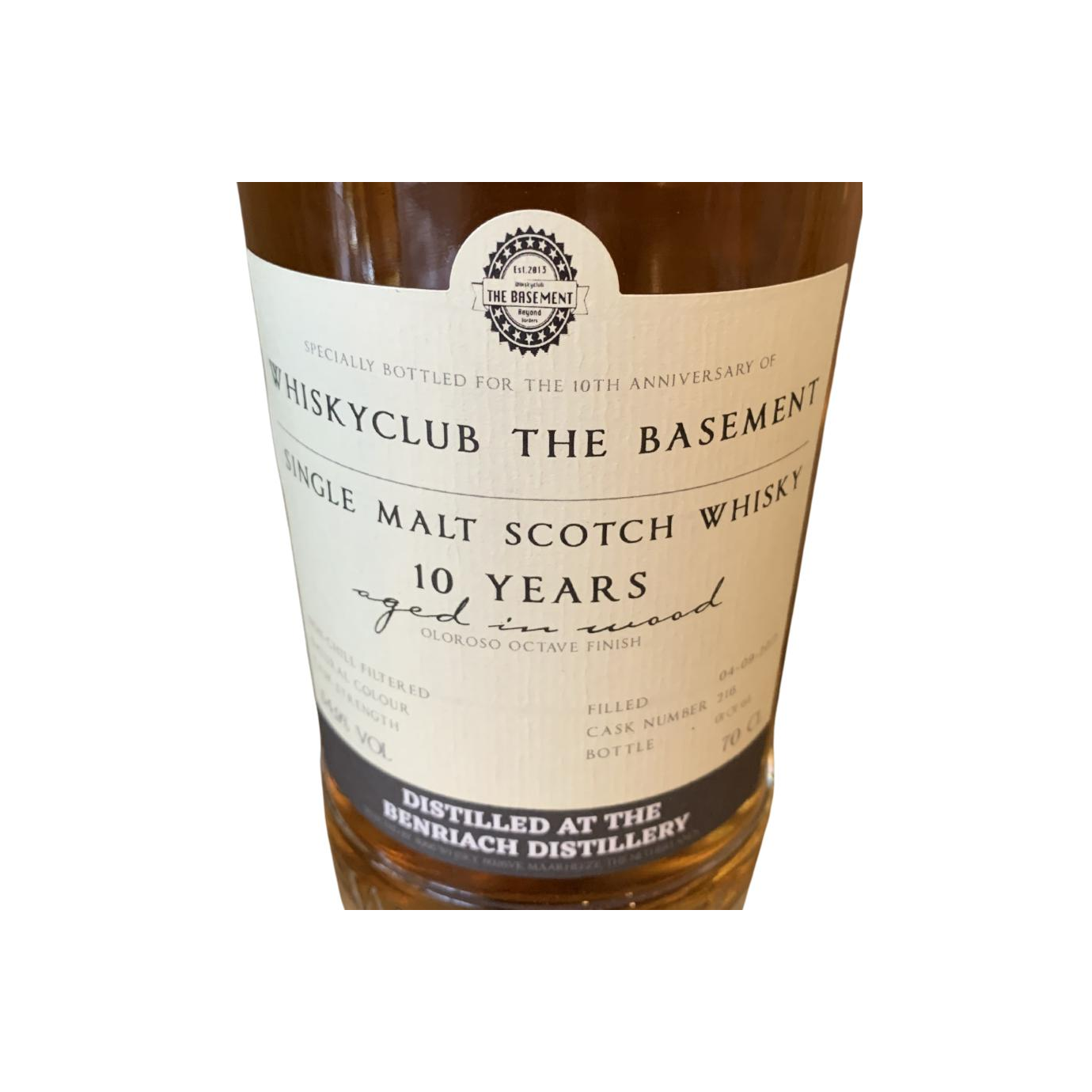 BenRiach 2012 10 Years Single Malt Whisky 2