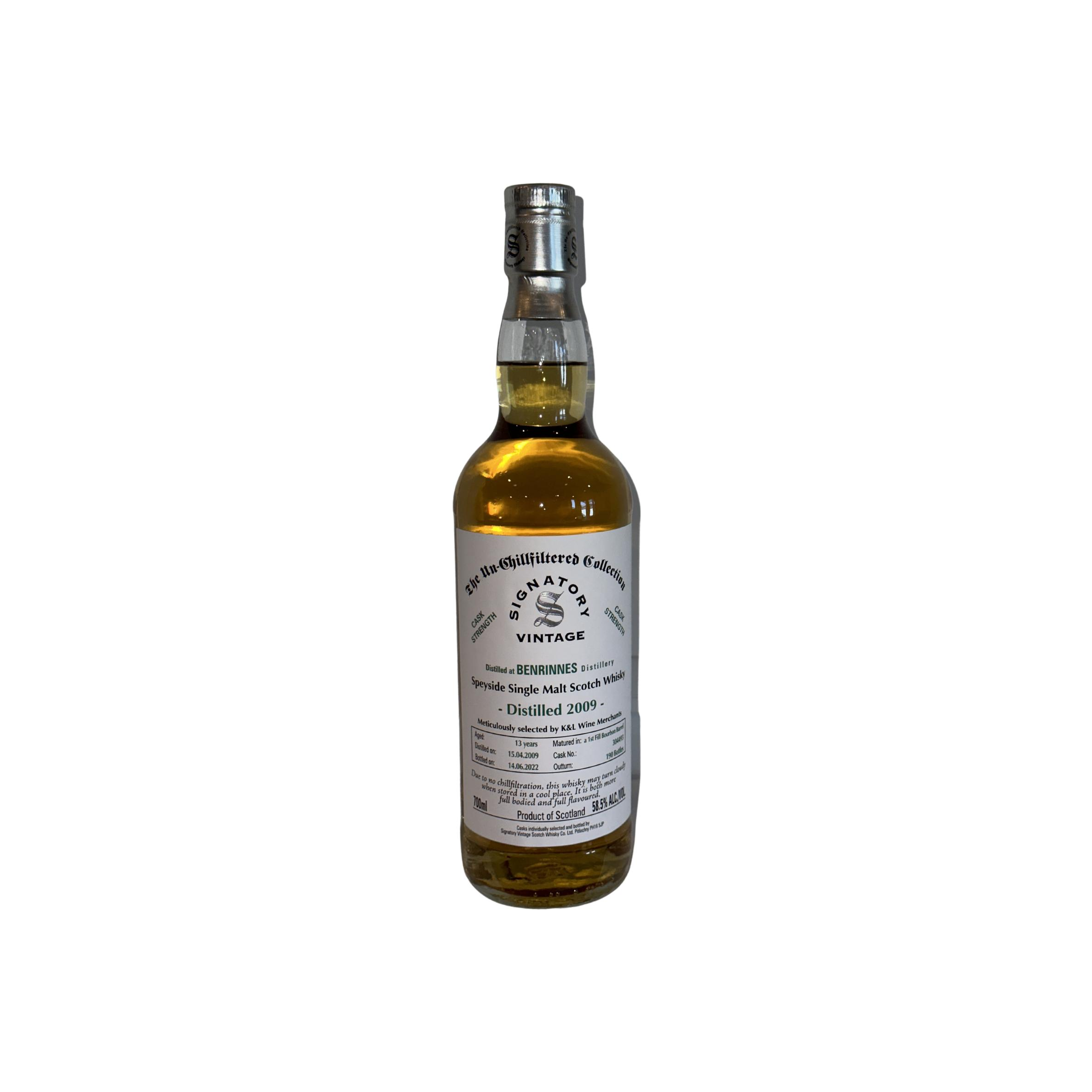 Benrinnes 2009 13 Years Single Malt Whisky