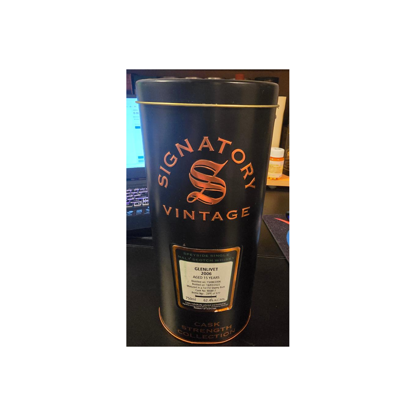 The Glenlivet Cask Strength Collection 2006 15 Years Single Malt Whisky
