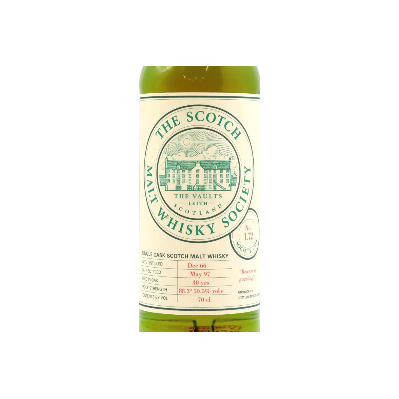 The Scotch Malt Whisky Society 1966 30 Years Single Malt Whisky