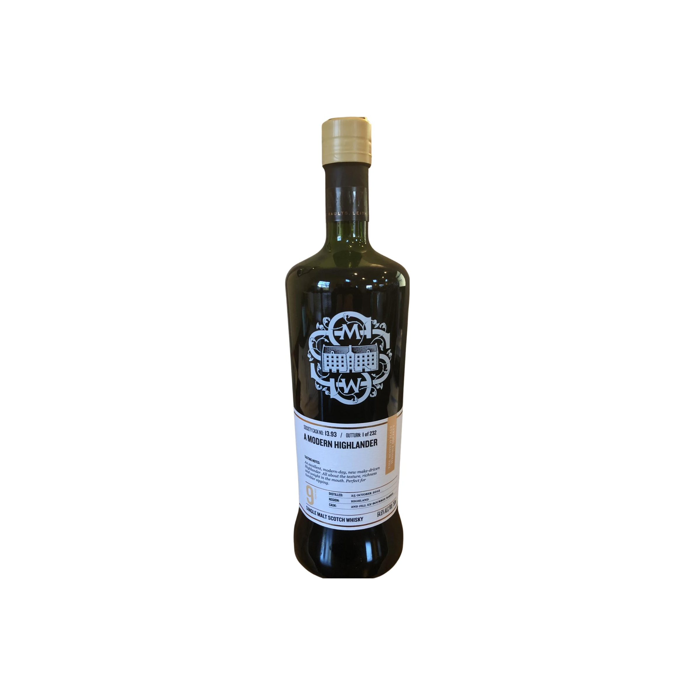 The Scotch Malt Whisky Society 2012 9 Years Single Malt Whisky