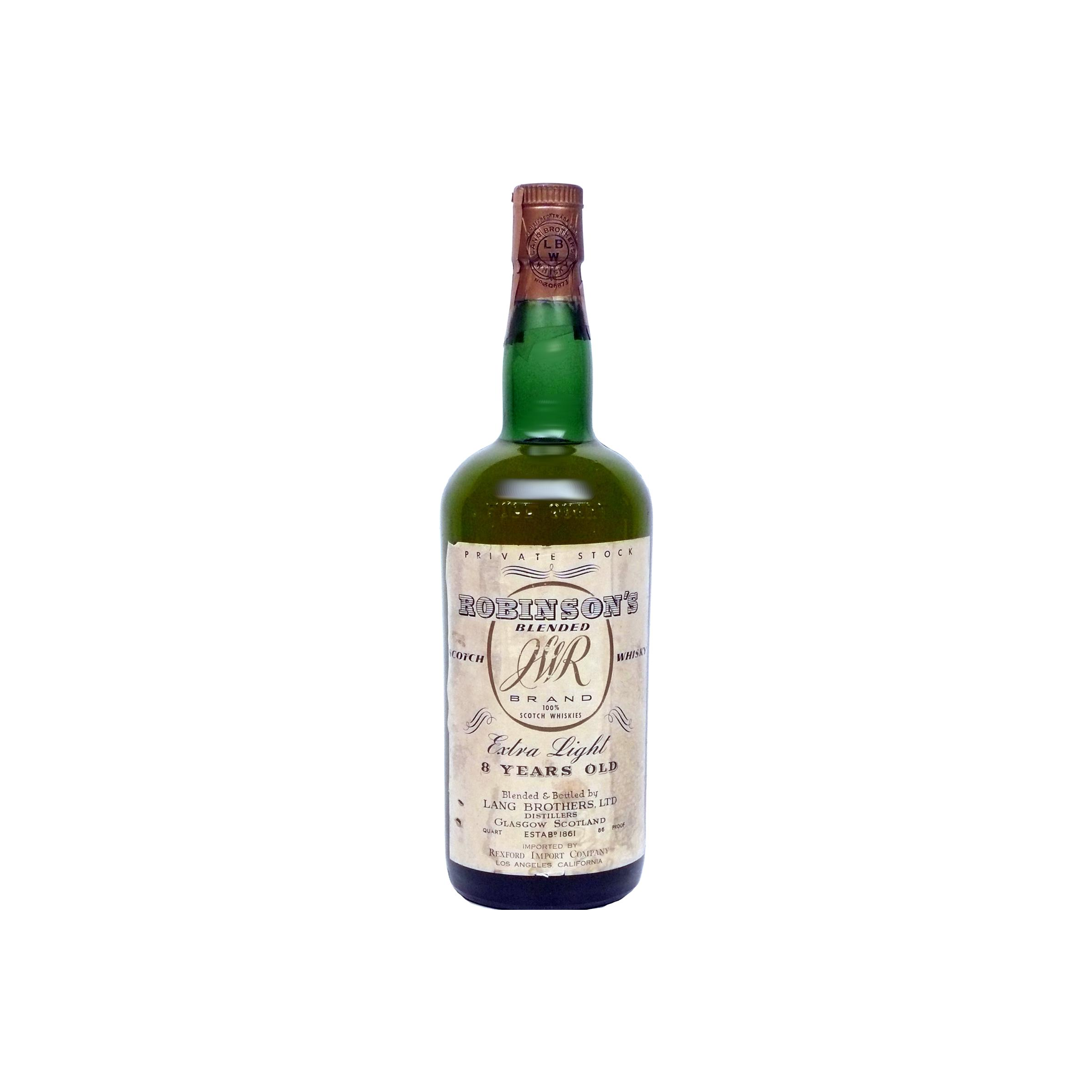 Robertson's 08-year-old LBL
