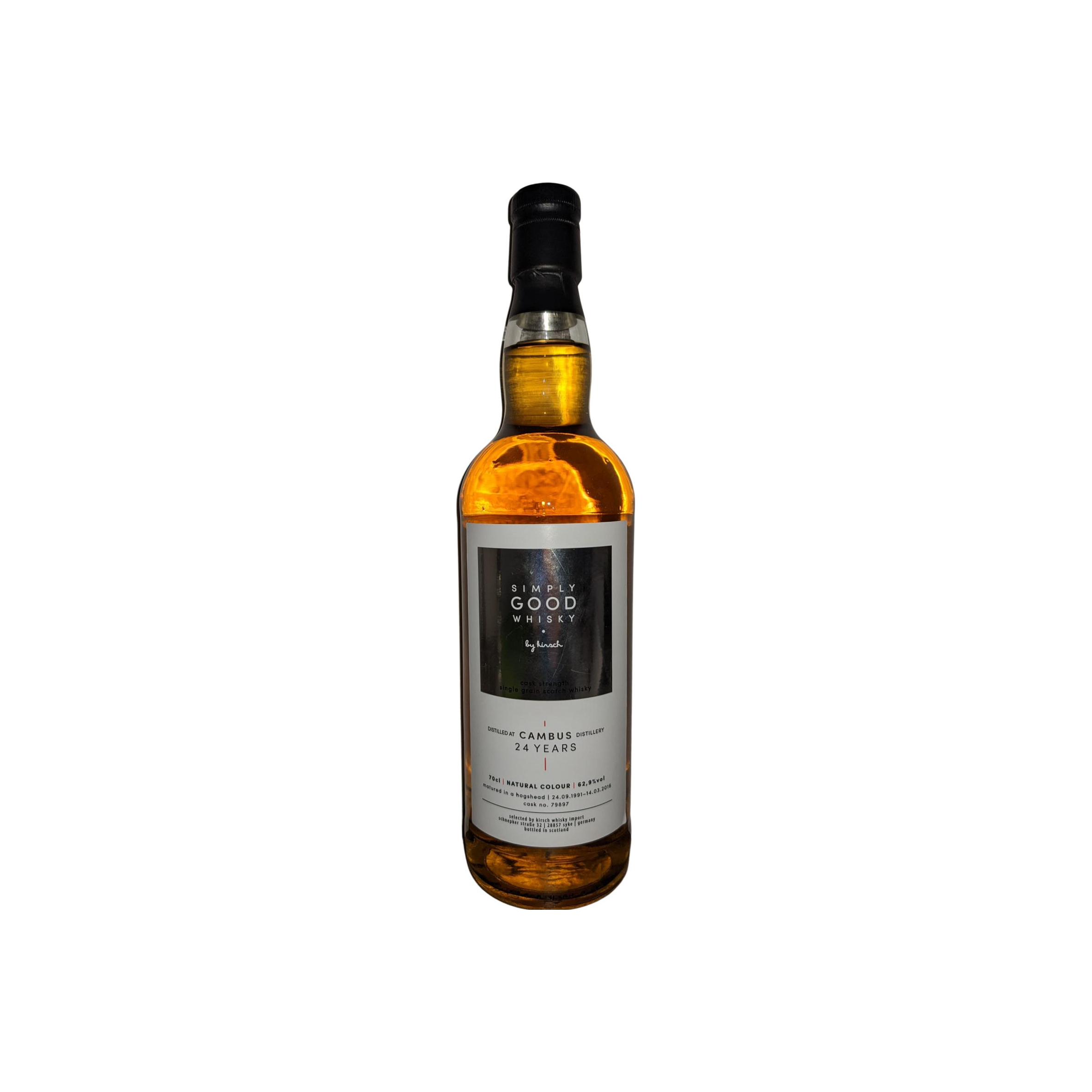 Cambus 1991 24 Years Single Grain Whisky