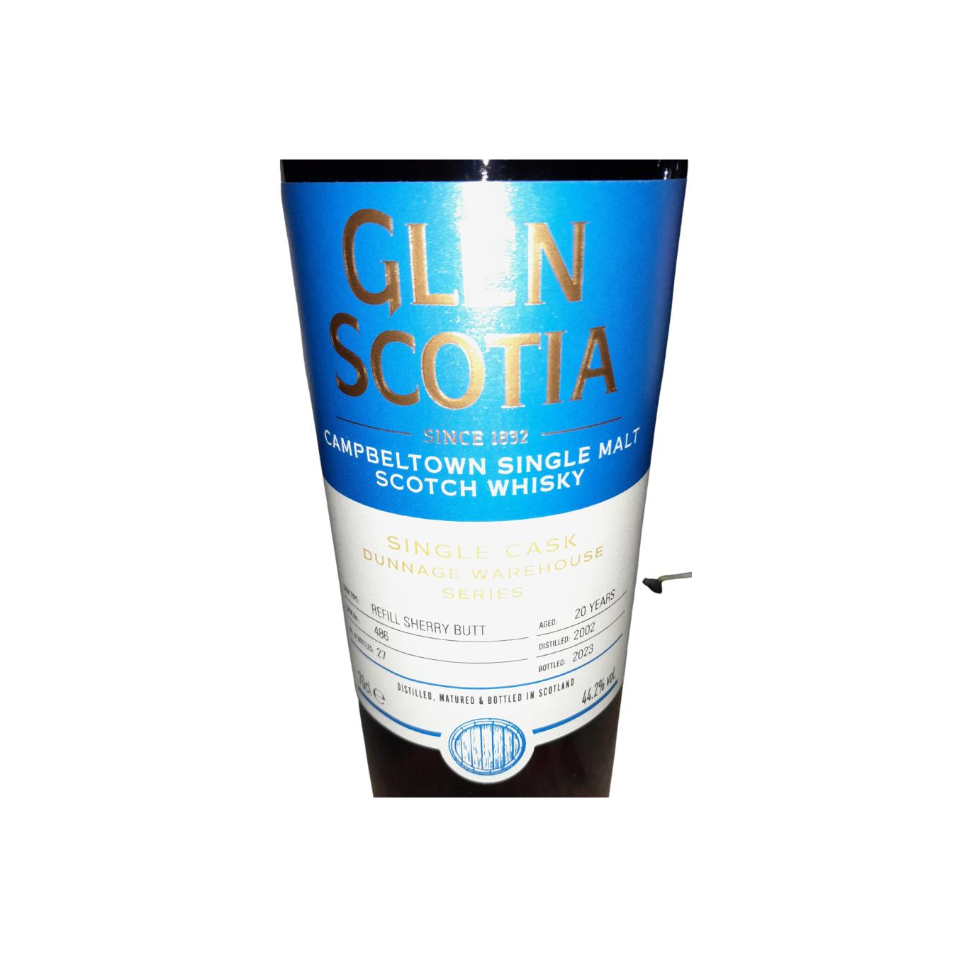 Glen Scotia 2002 20 Years Single Malt Whisky