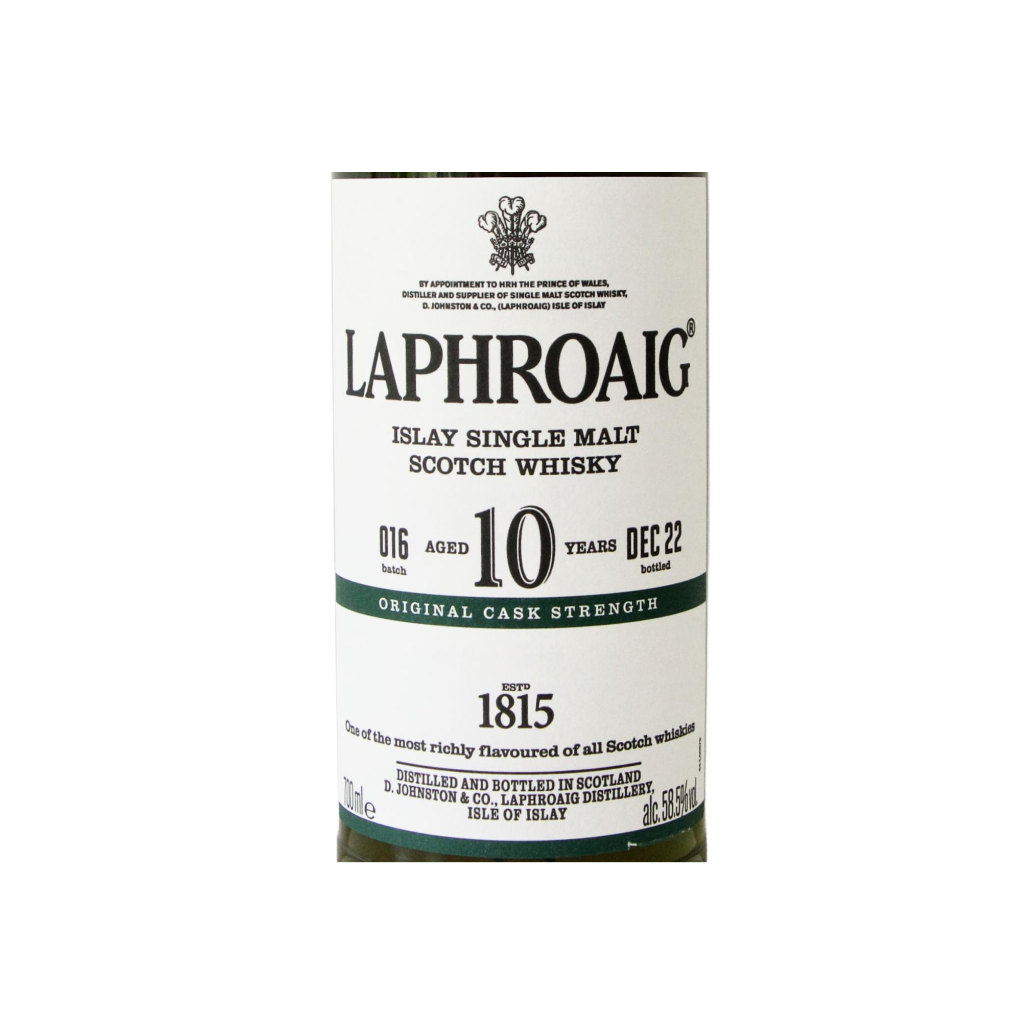 Laphroaig 10 Years Single Malt Whisky 4