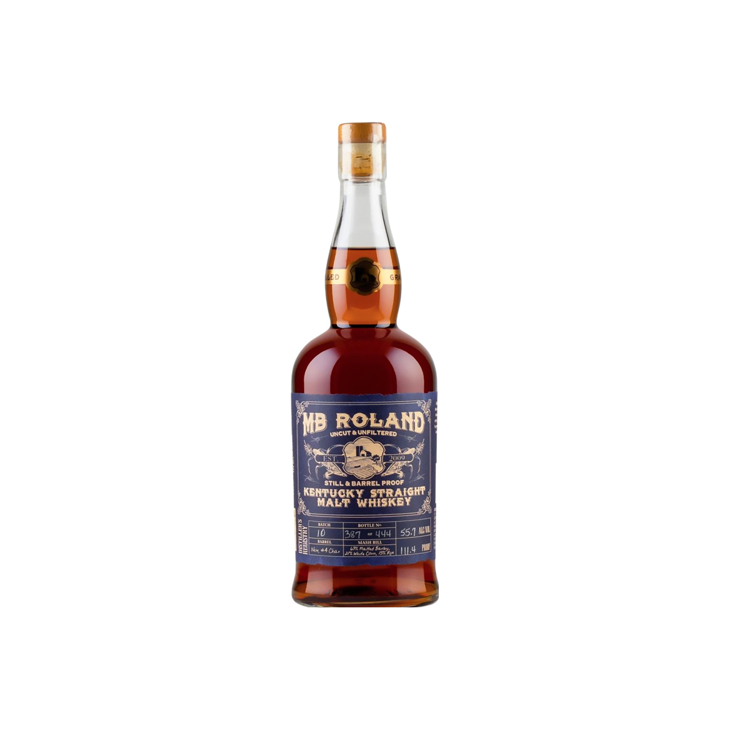MB Roland Kentucky Straight Malt Whiskey