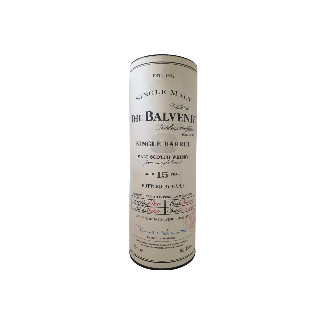 The Balvenie Single Cask 1980 15 Years Single Malt Whisky 4