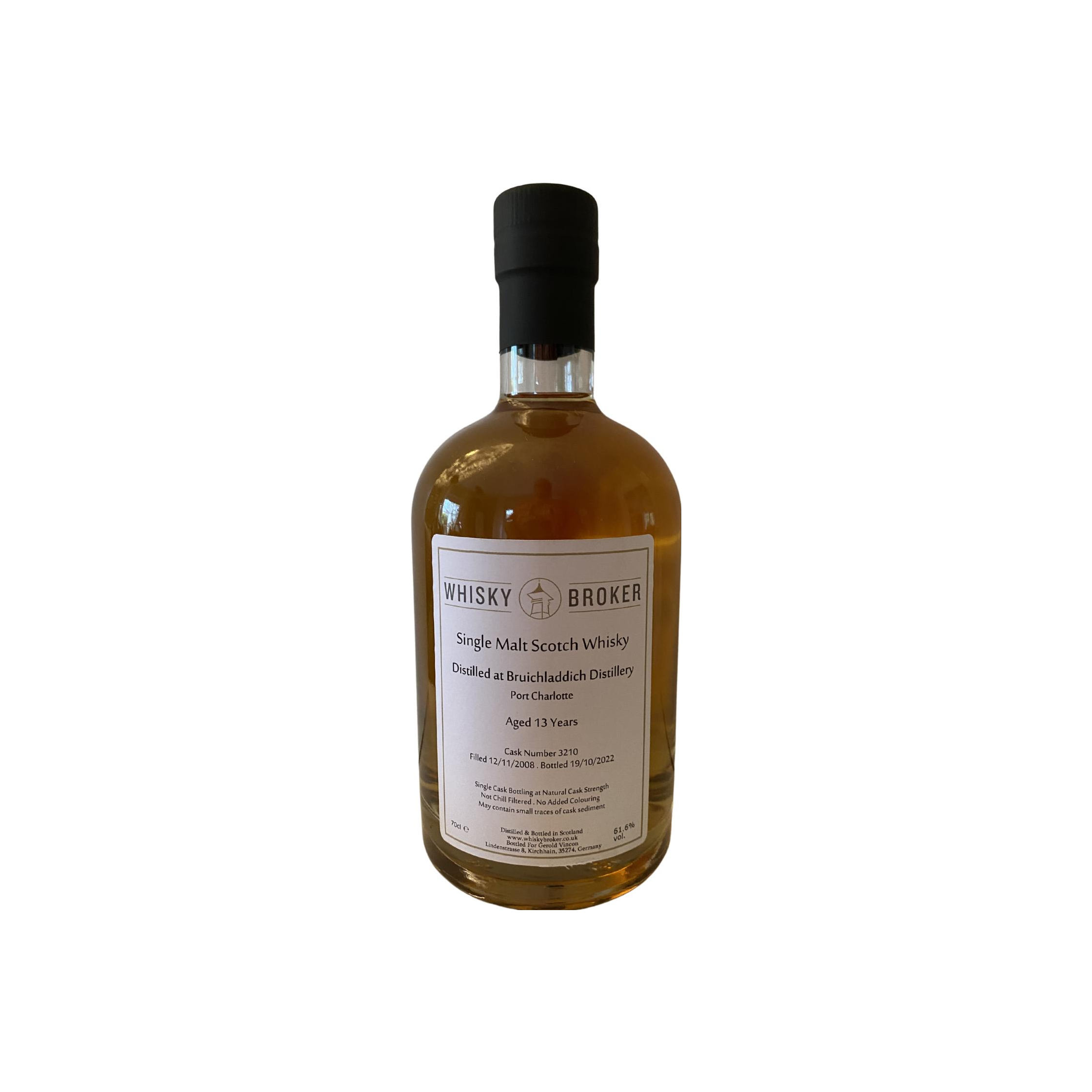 Bruichladdich 2008 13 Years Single Malt Whisky