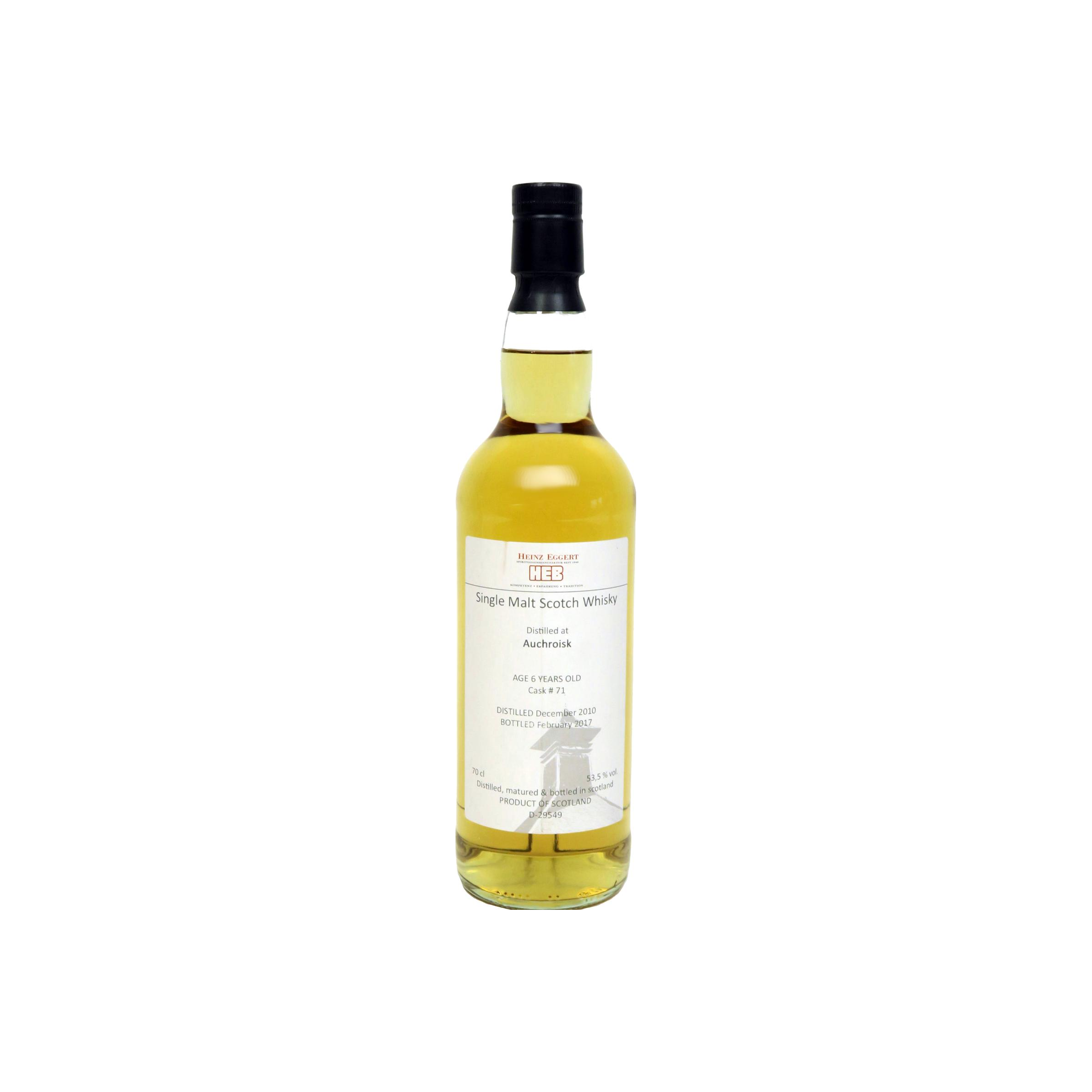 Auchroisk 2010 6 Years Single Malt Whisky