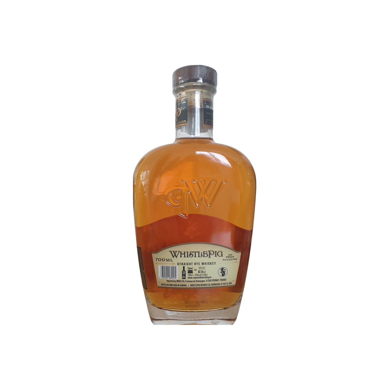 WhistlePig 10 Years Rye Whisky 2