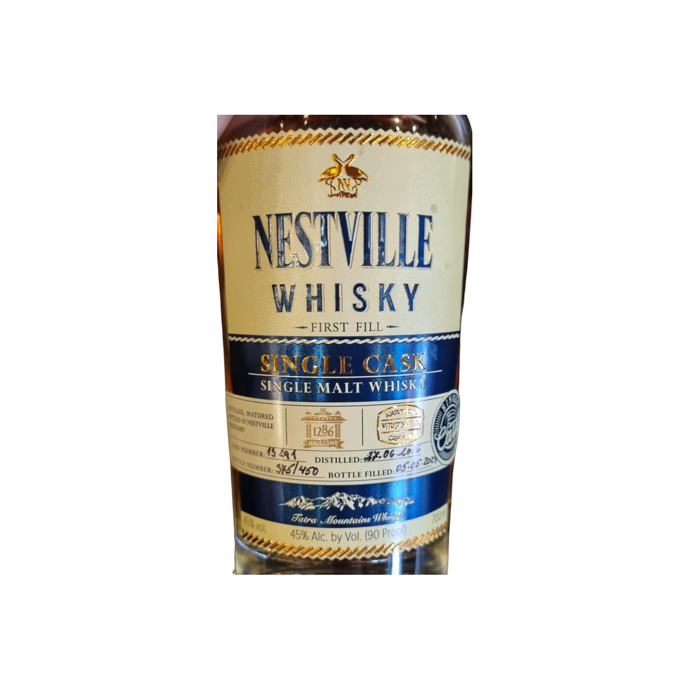 Nestville Single Cask 2016 Single Malt Whisky
