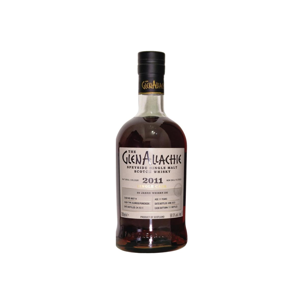 The GlenAllachie Single Cask 2011 11 Years Single Malt Whisky 2