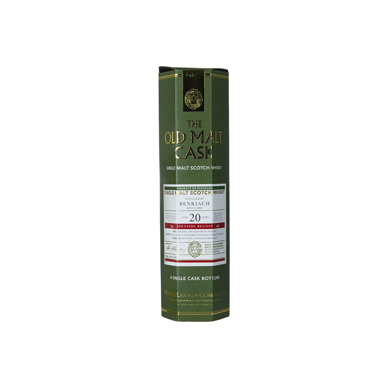 BenRiach Old Malt Cask 2001 20 Years Single Malt Whisky
