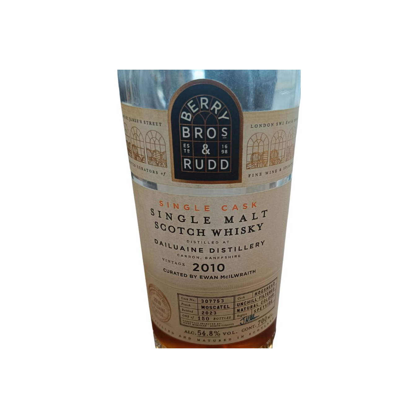 Dailuaine Single Cask 2010 Single Malt Whisky