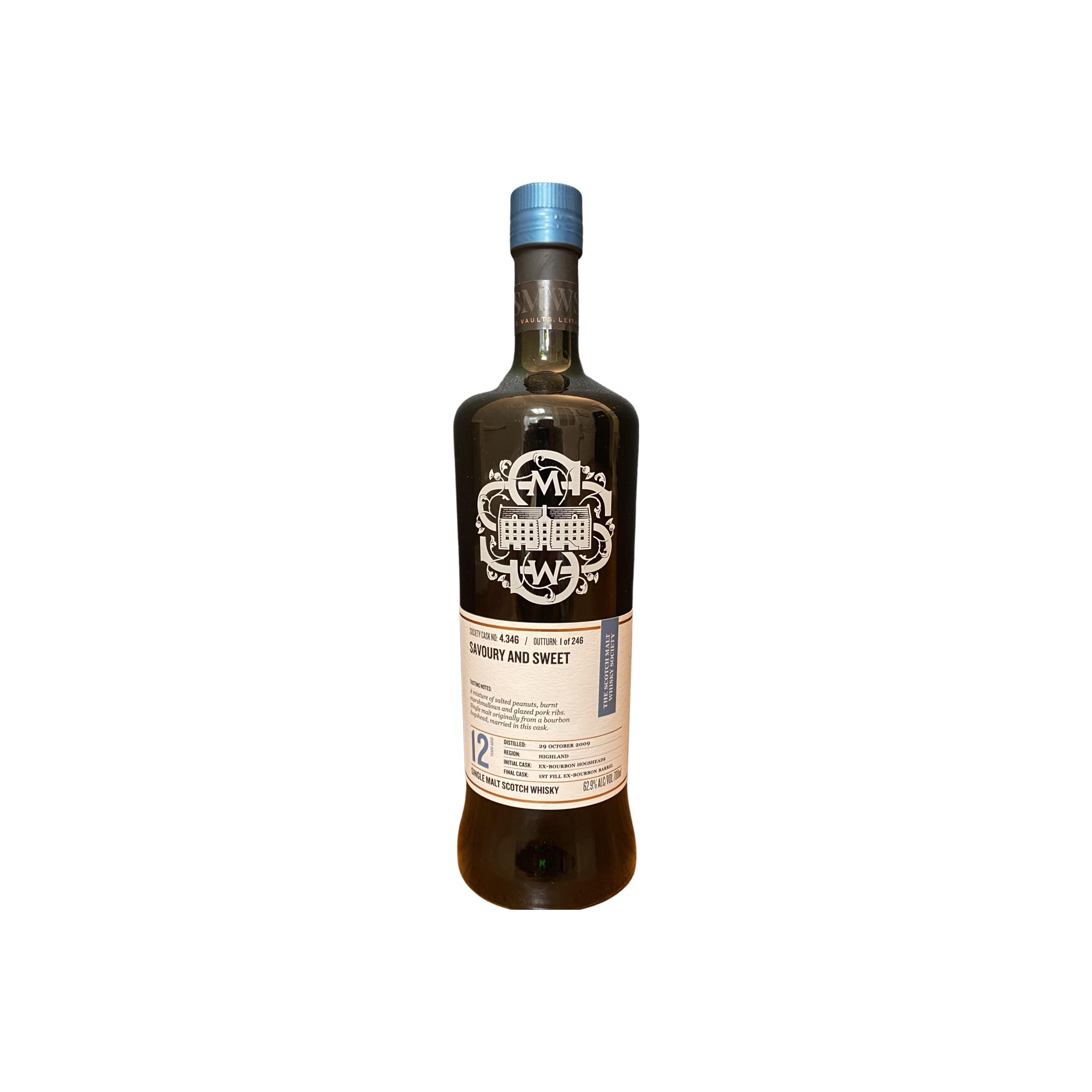 The Scotch Malt Whisky Society 2009 12 Years Single Malt Whisky