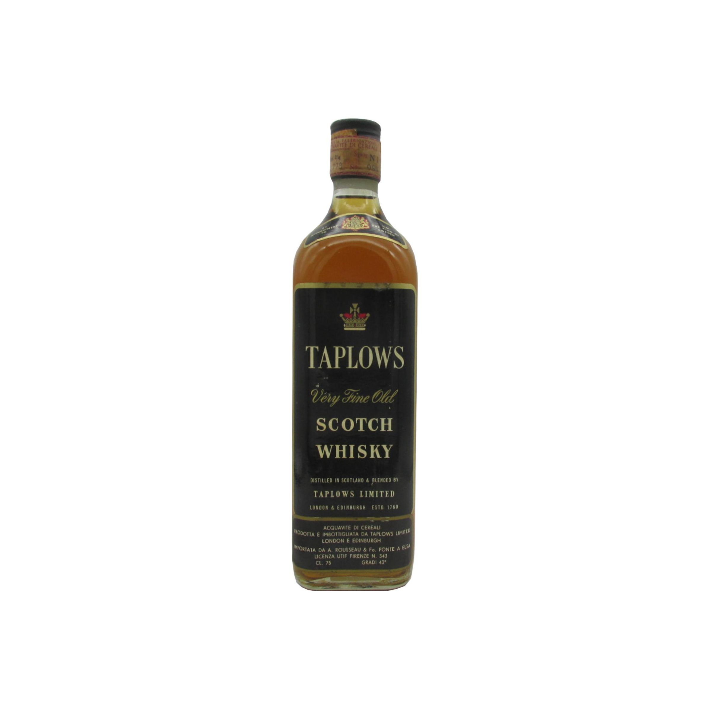 Taplows Very Fine Old Scotch Whisky