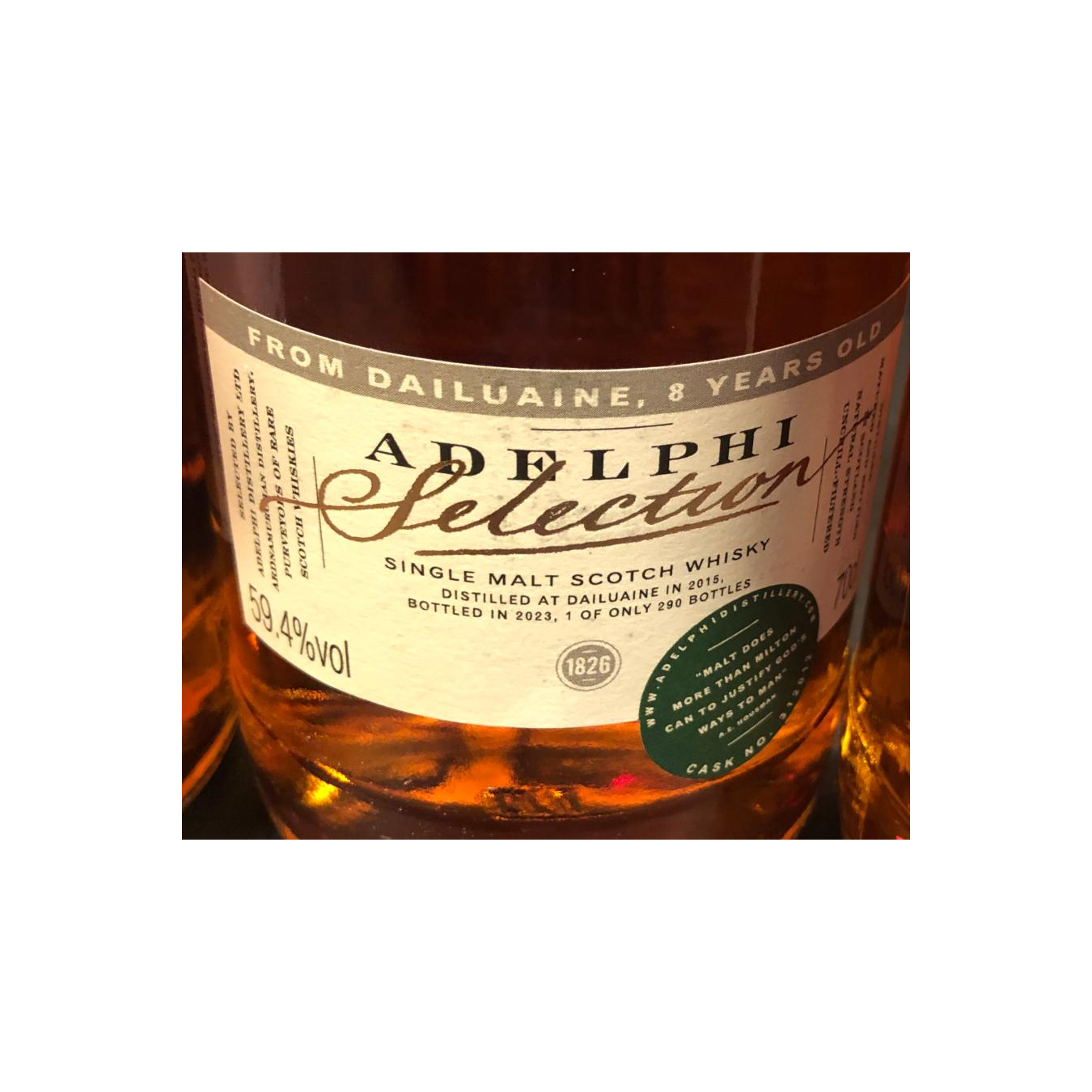 Dailuaine 2015 8 Years Single Malt Whisky