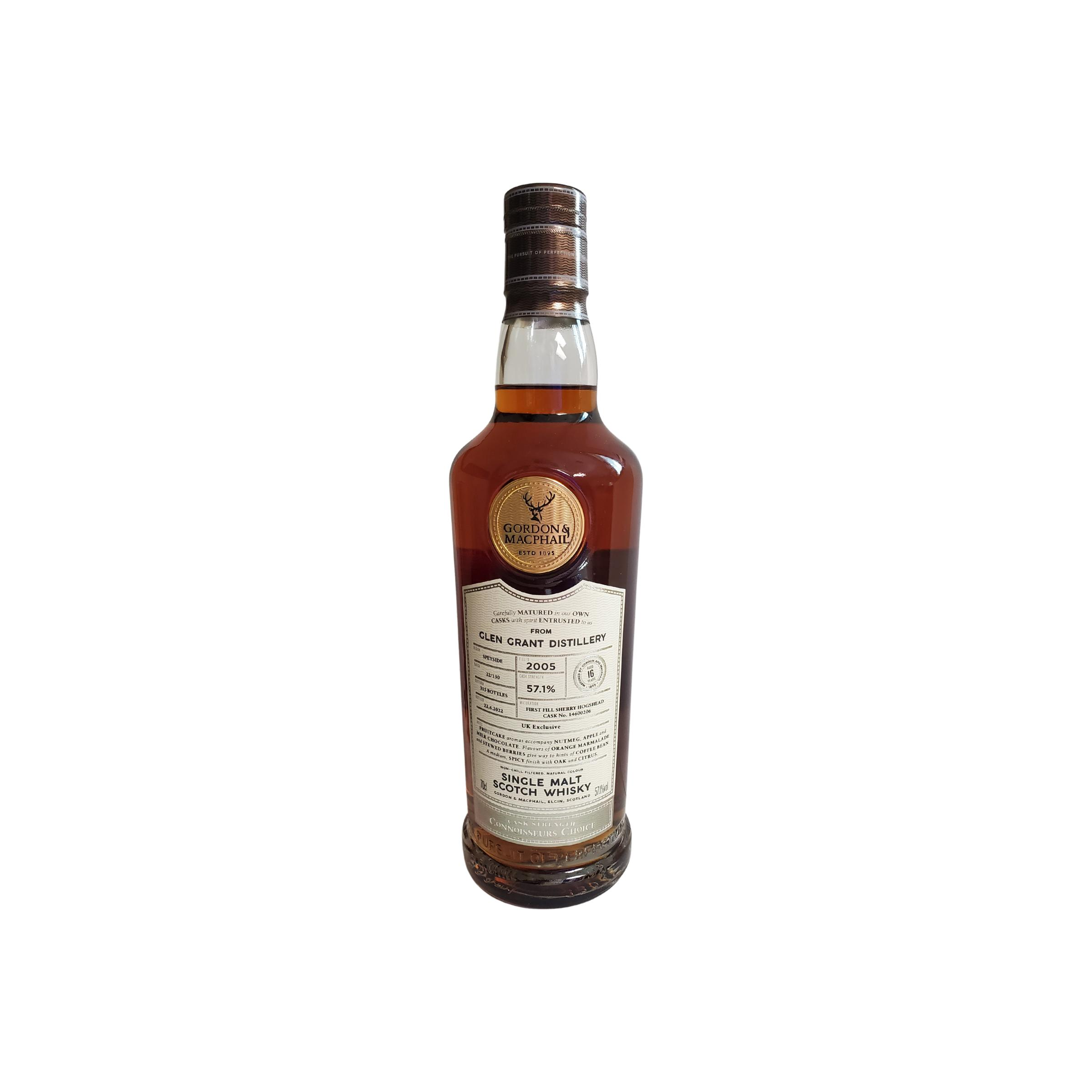 Gordon & MacPhail Connoisseurs Choice - Cask Strength 2005 16 Years Single Malt Whisky