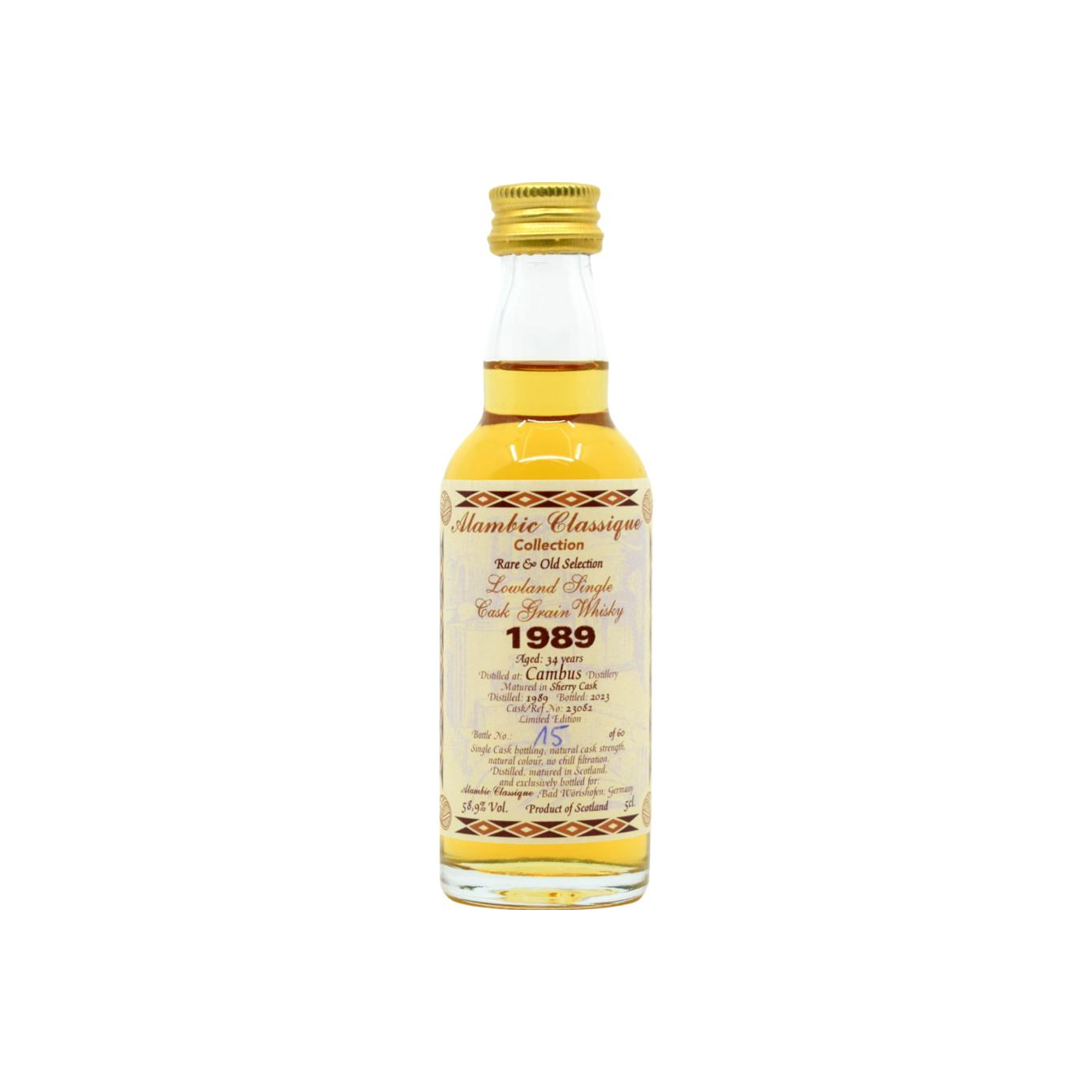 Cambus 1989 34 Years Single Grain Whisky