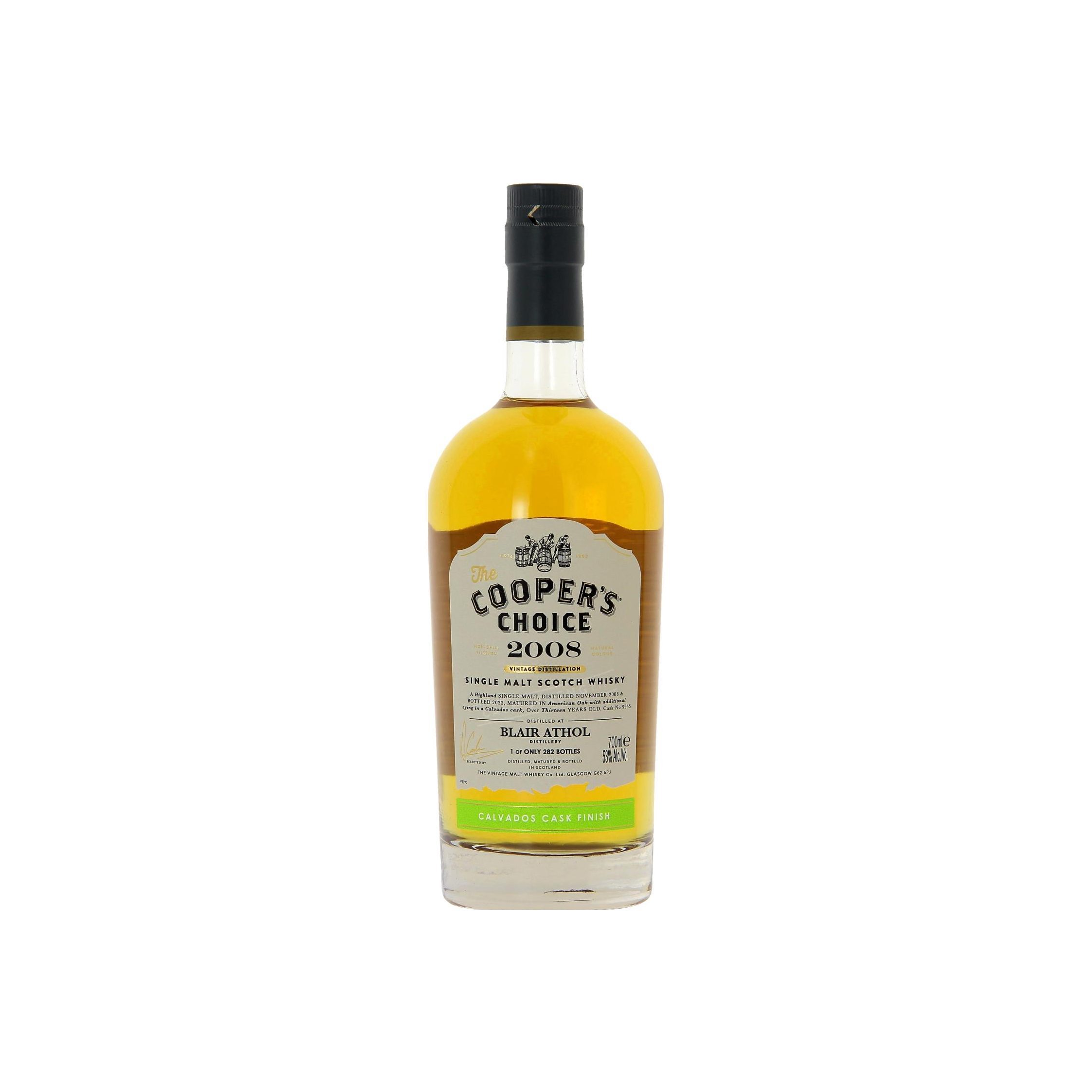 Blair Athol The Cooper's Choice 2008 13 Years Single Malt Whisky