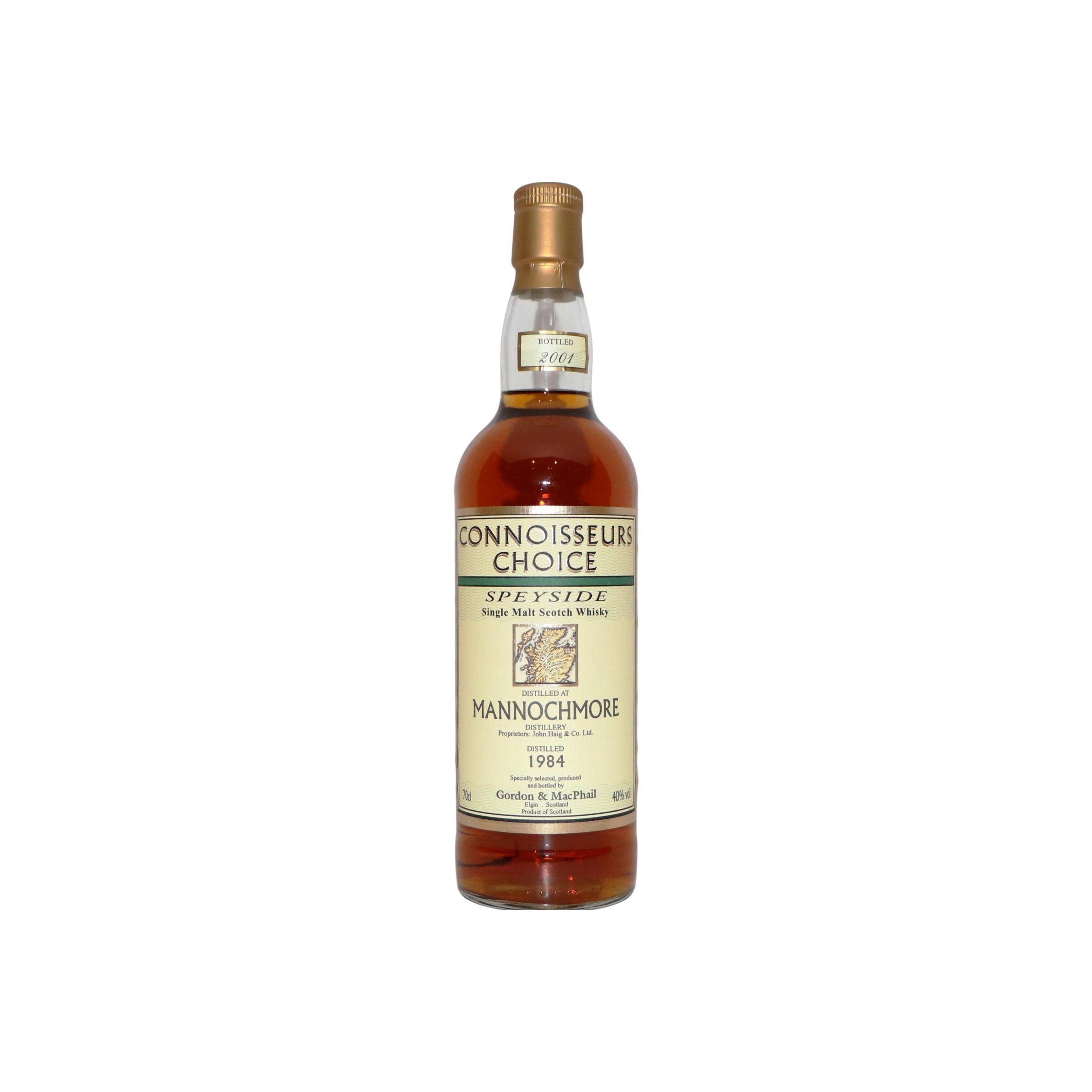Mannochmore Connoisseurs Choice 1984 17 Years Single Malt Whisky