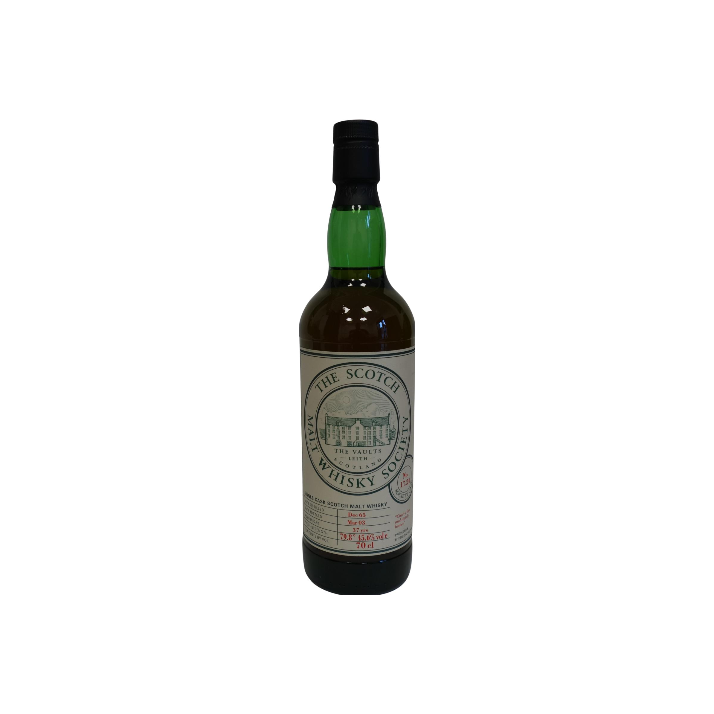 The Scotch Malt Whisky Society 1965 37 Years Single Malt Whisky