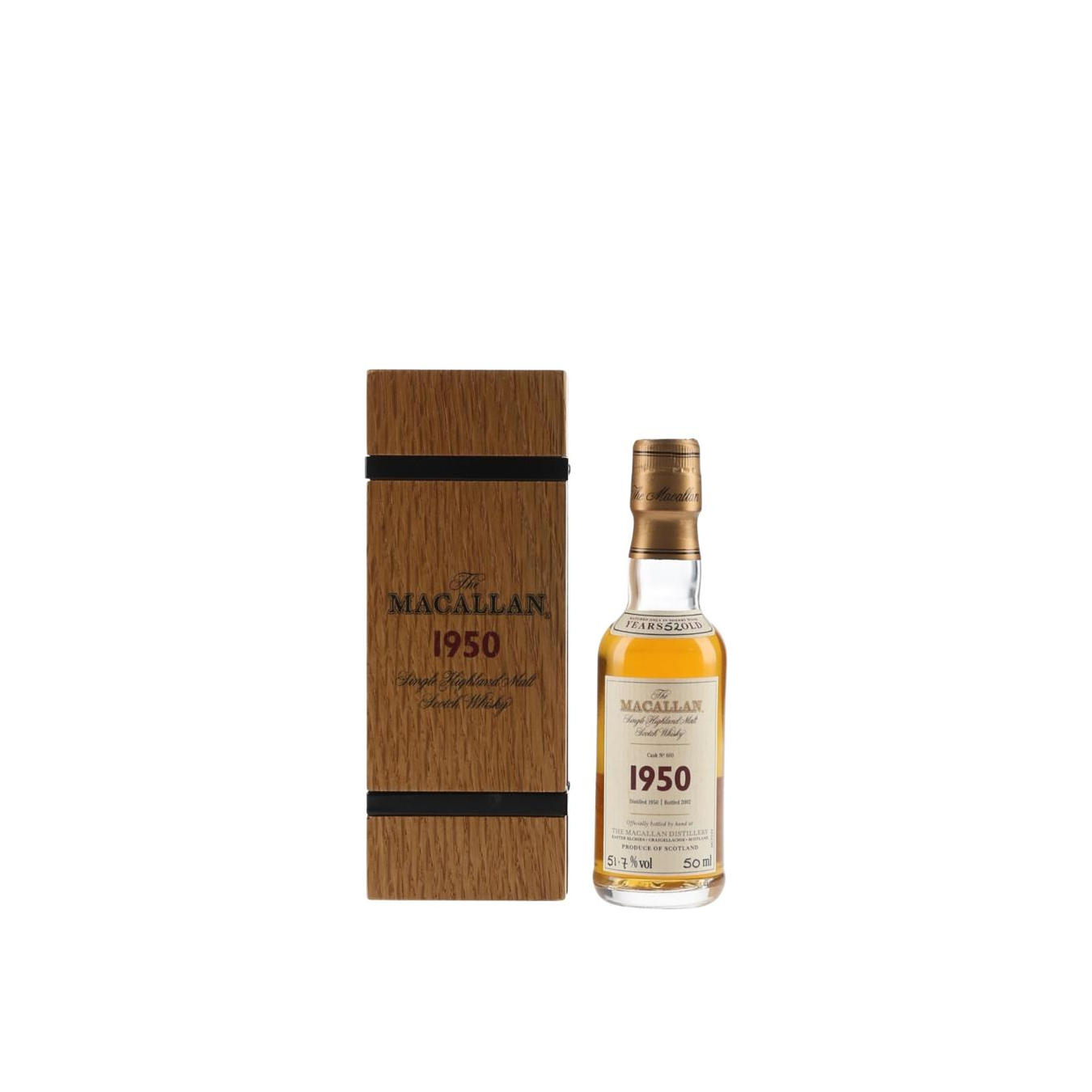 The Macallan 1950 52 Years Single Malt Whisky 4